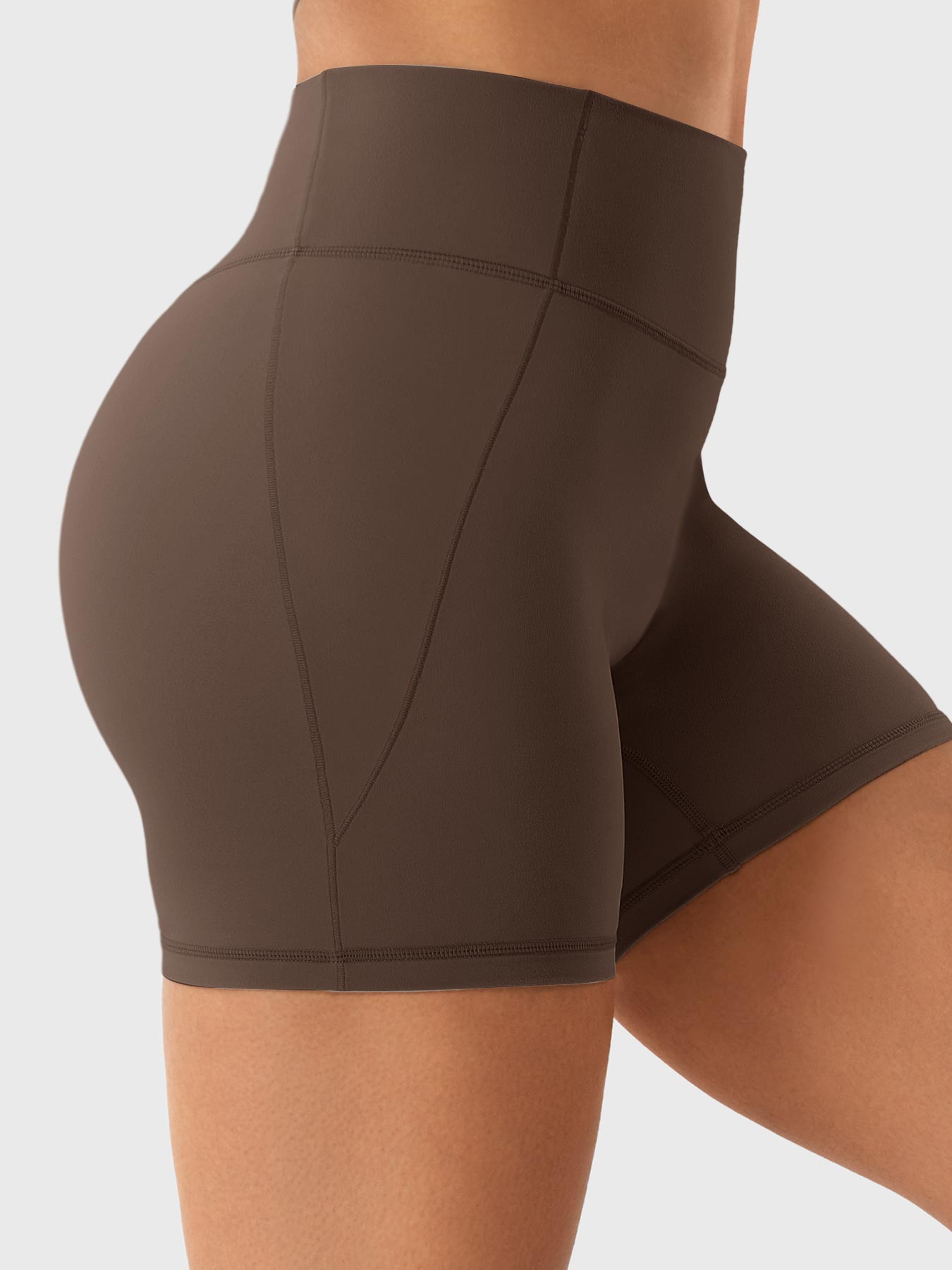 Tebeary Clementine Half Zip Crop Top Shorts Sets