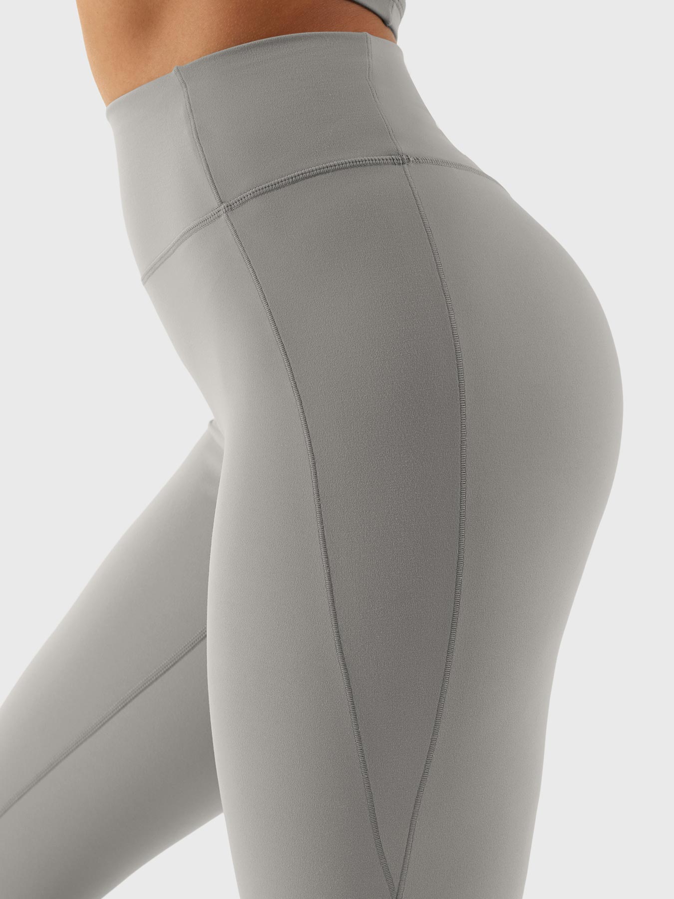 Pilates Pana Half Zip Crop Top Leggings Sets