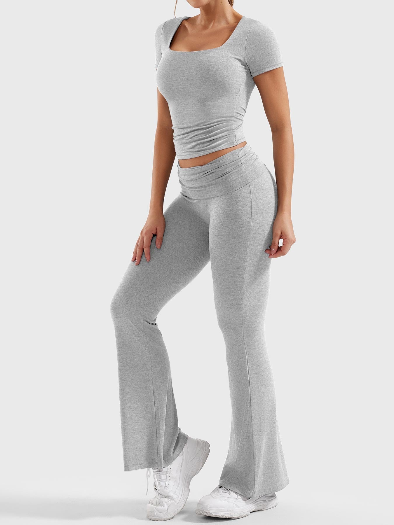 Tebeary Simo Flare Legging Lounge Sets