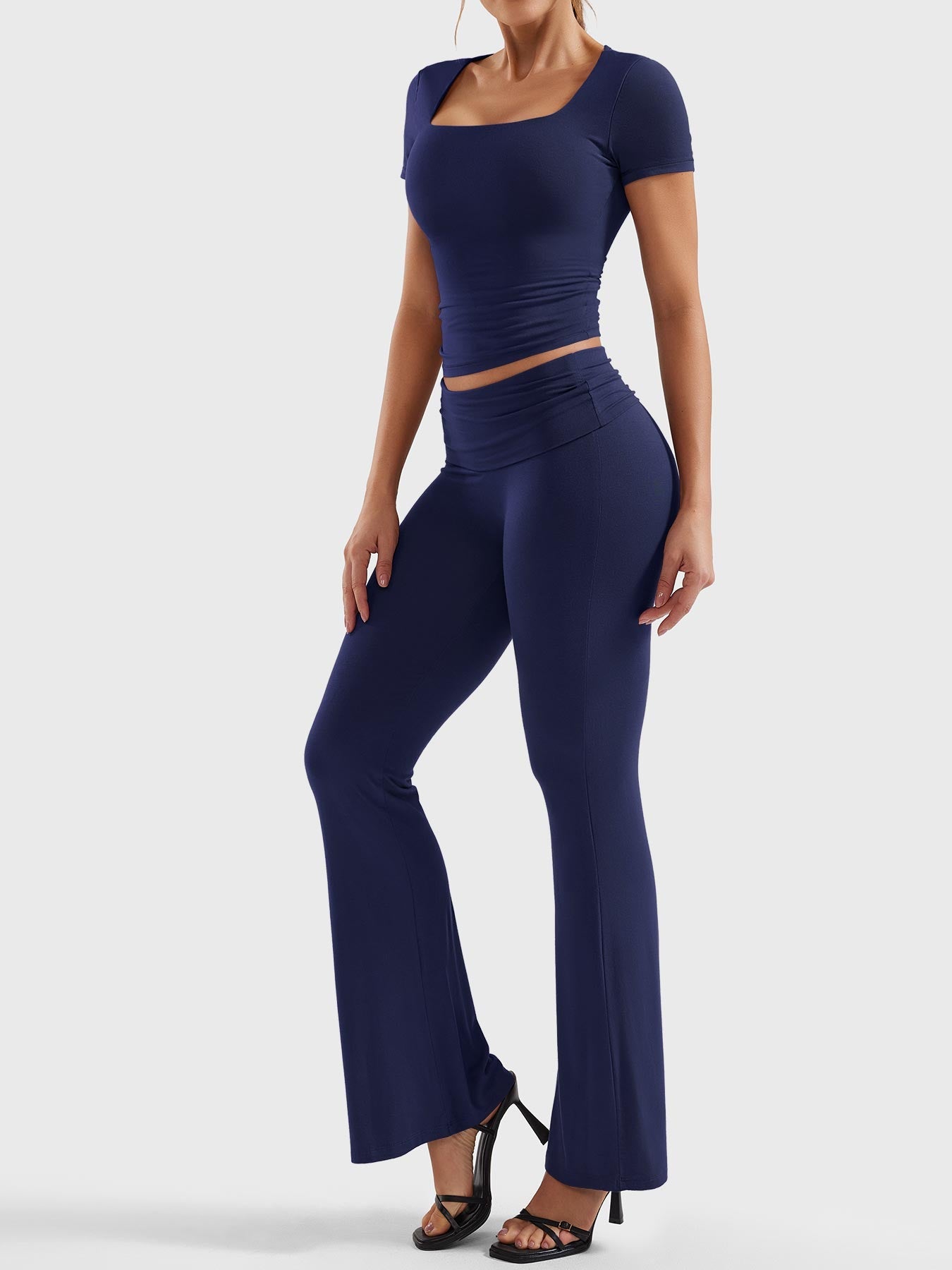 Tebeary Simo Flare Legging Lounge Sets