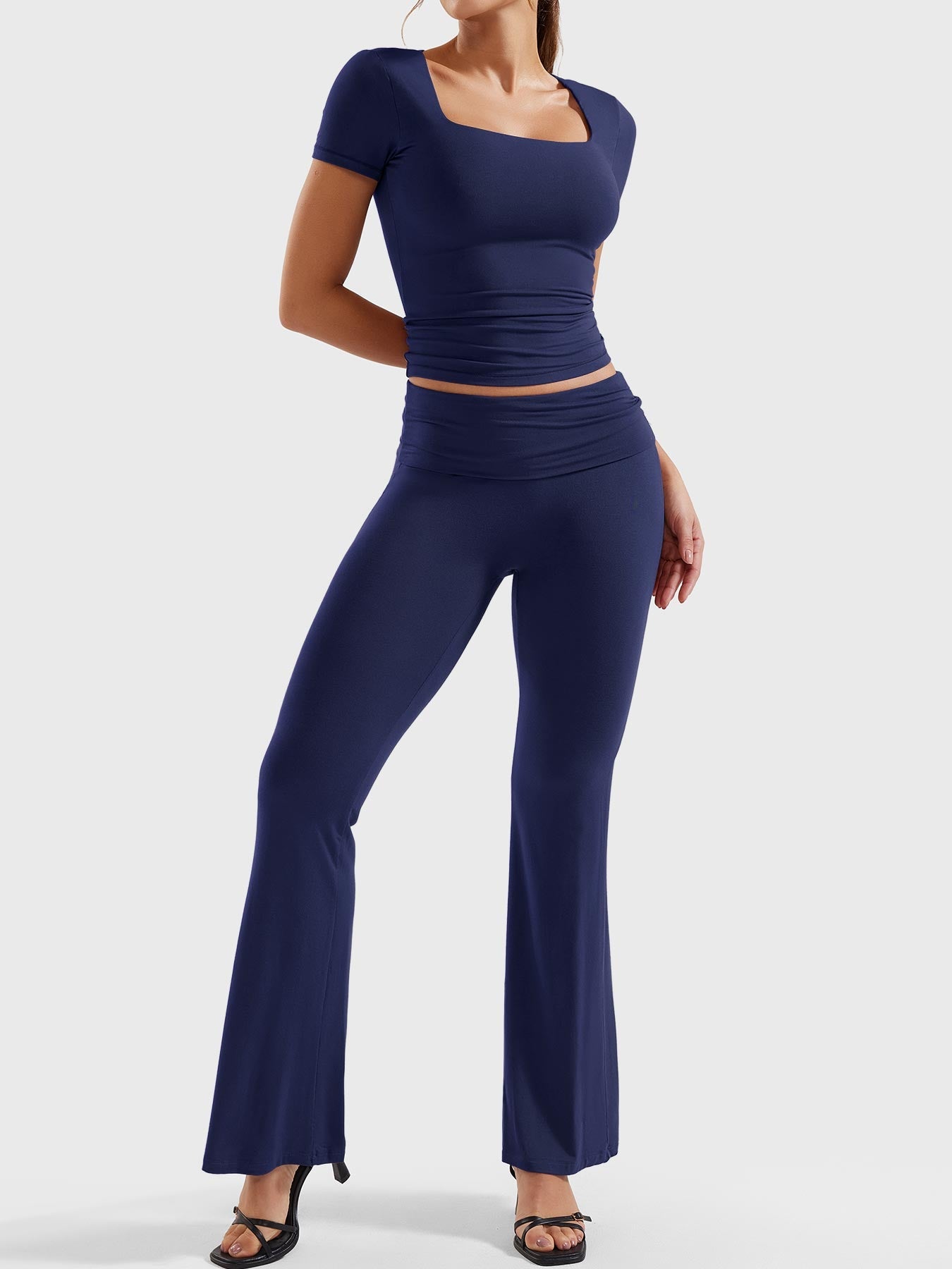 Tebeary Simo Flare Legging Lounge Sets