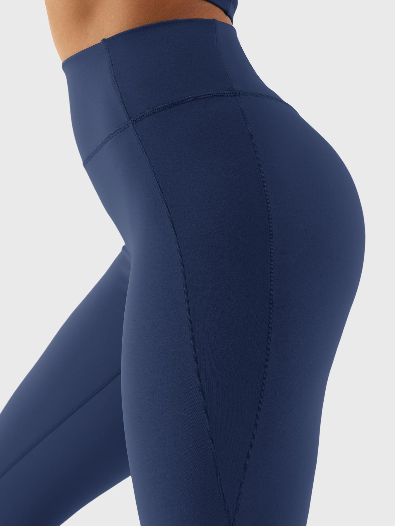 Pilates Pana Half Zip Crop Top Leggings Sets