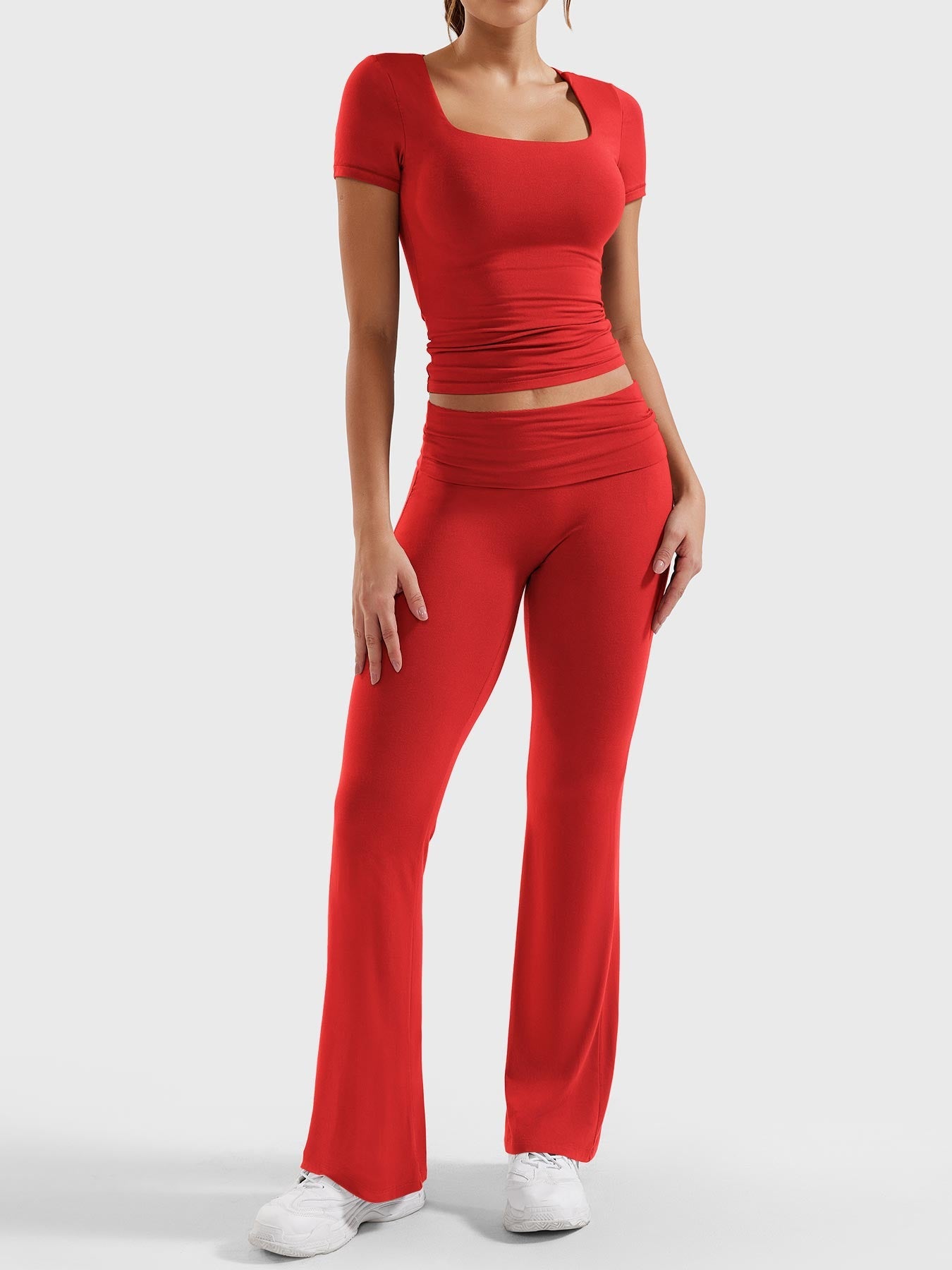 Tebeary Simo Flare Legging Lounge Sets