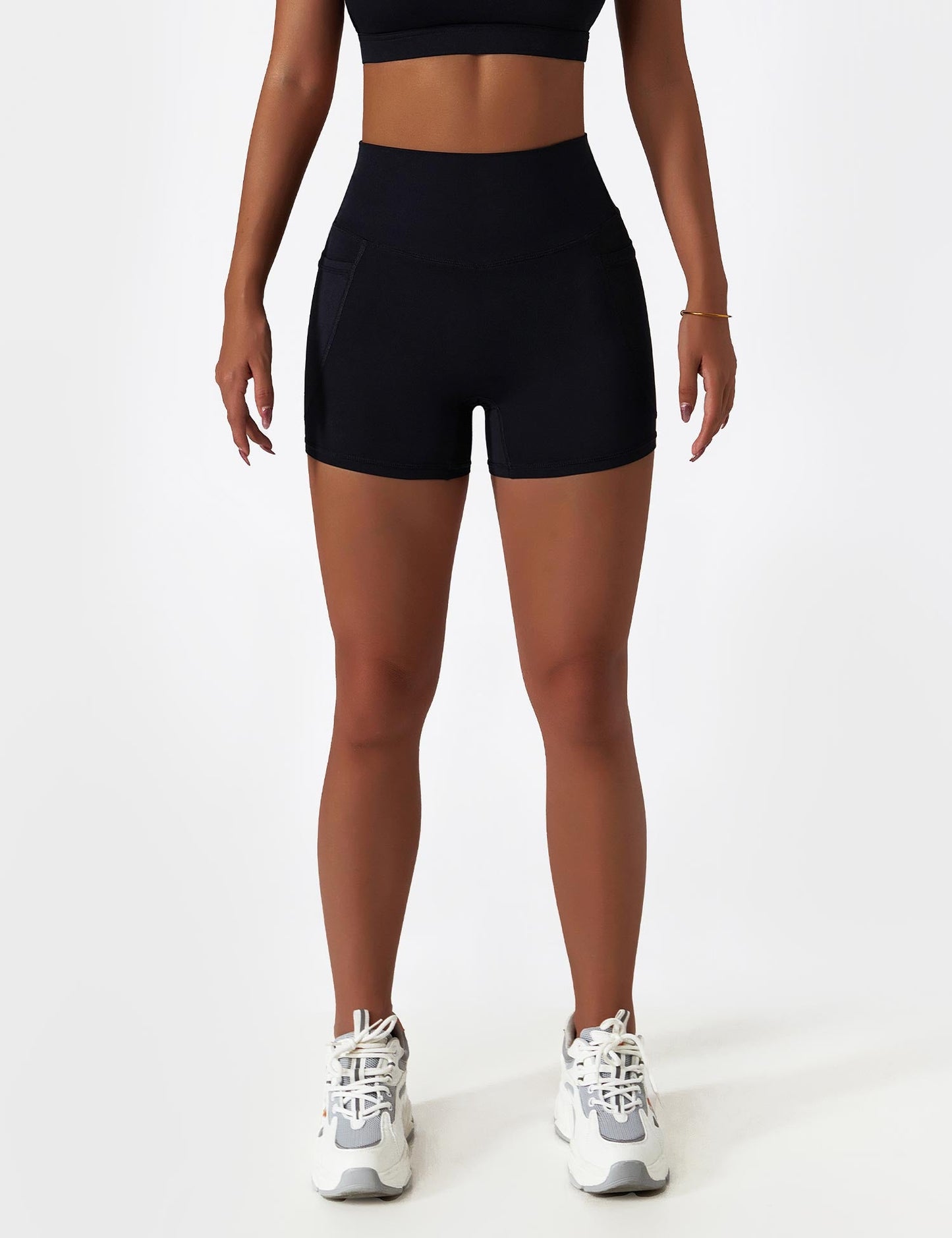TEBEARY One Shoulder Sports Set