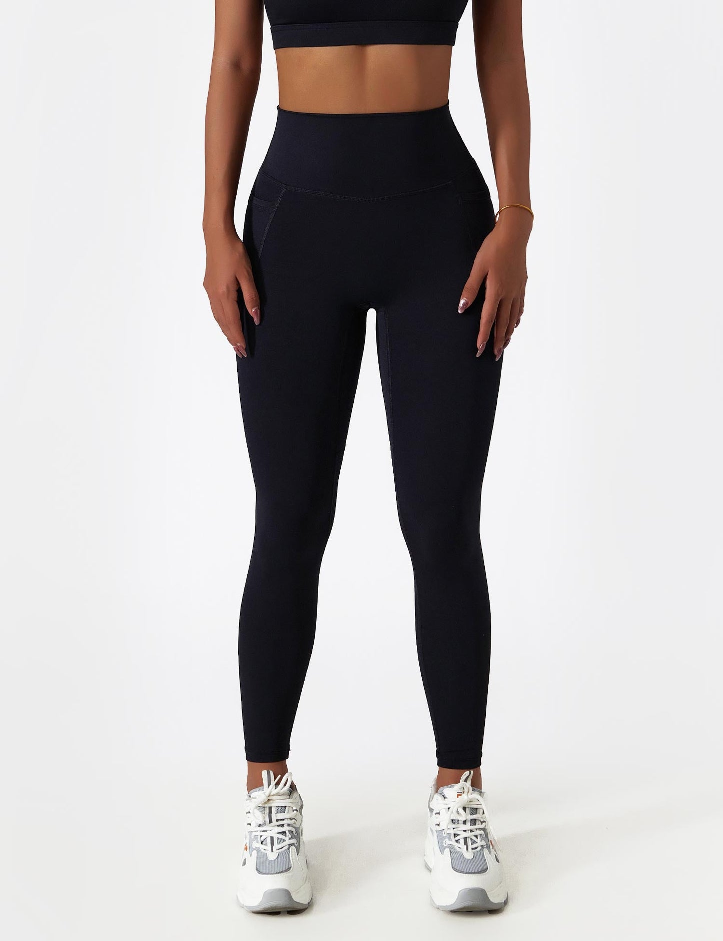 TEBEARY One Shoulder Sports Set