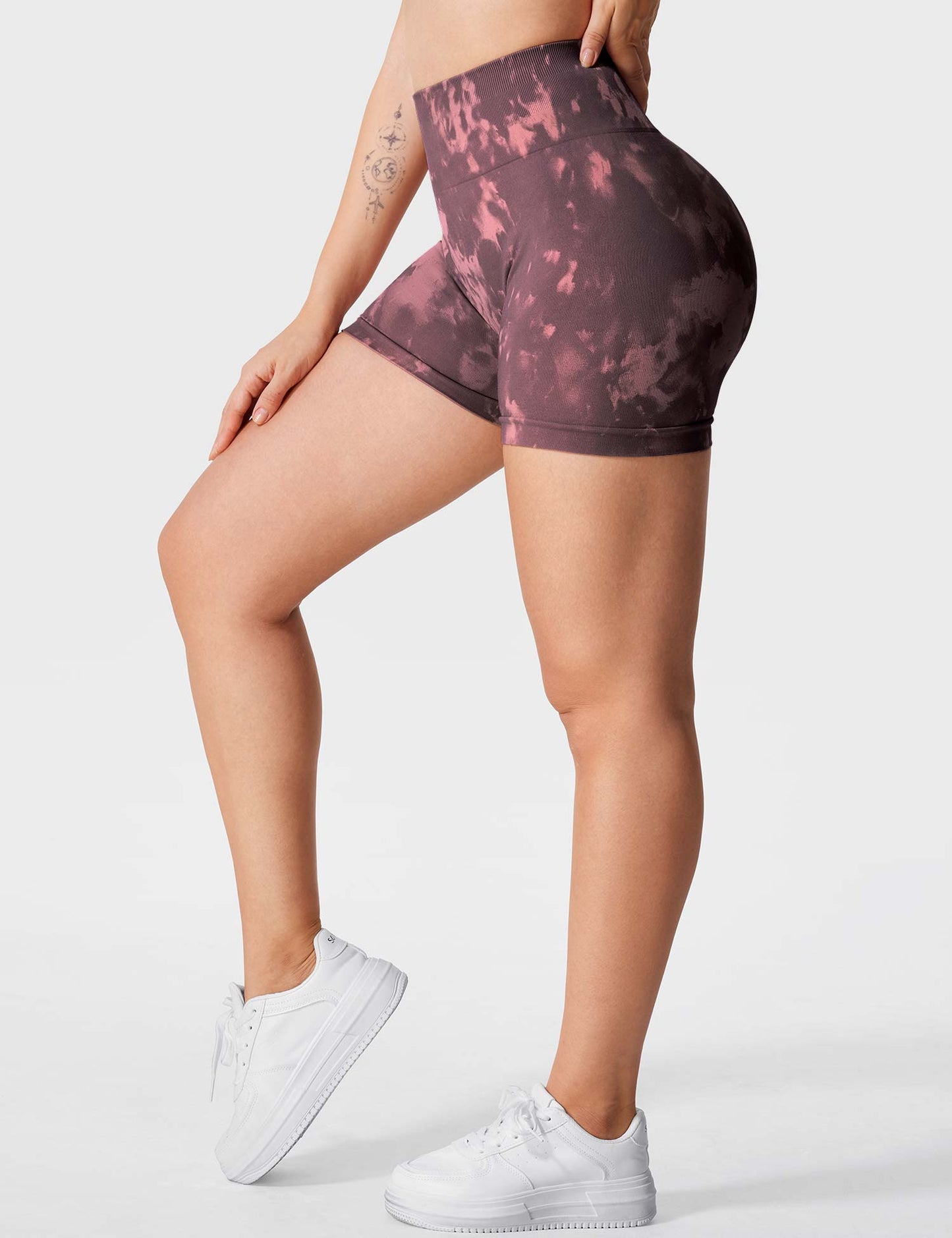 TebearySeamless Print Gene Shorts