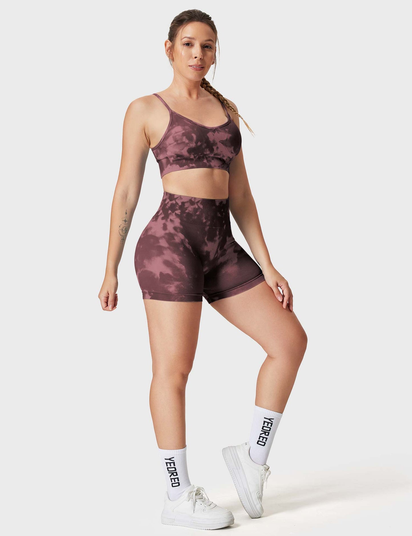 TebearySeamless Print Gene Shorts