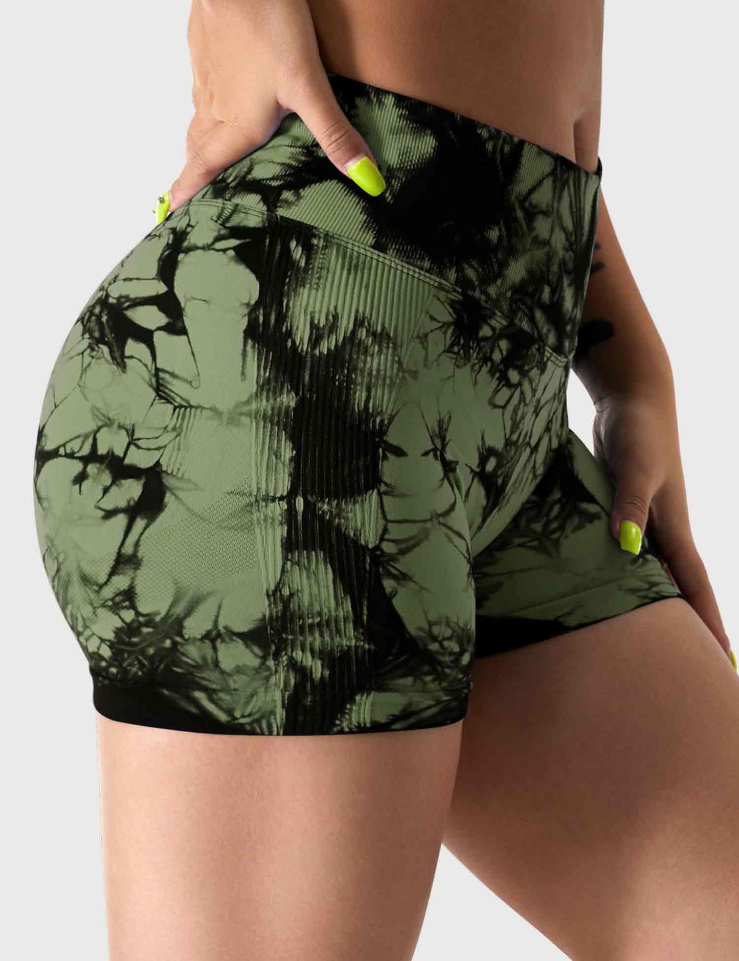 Tebeary Pear Tie Dye Shorts