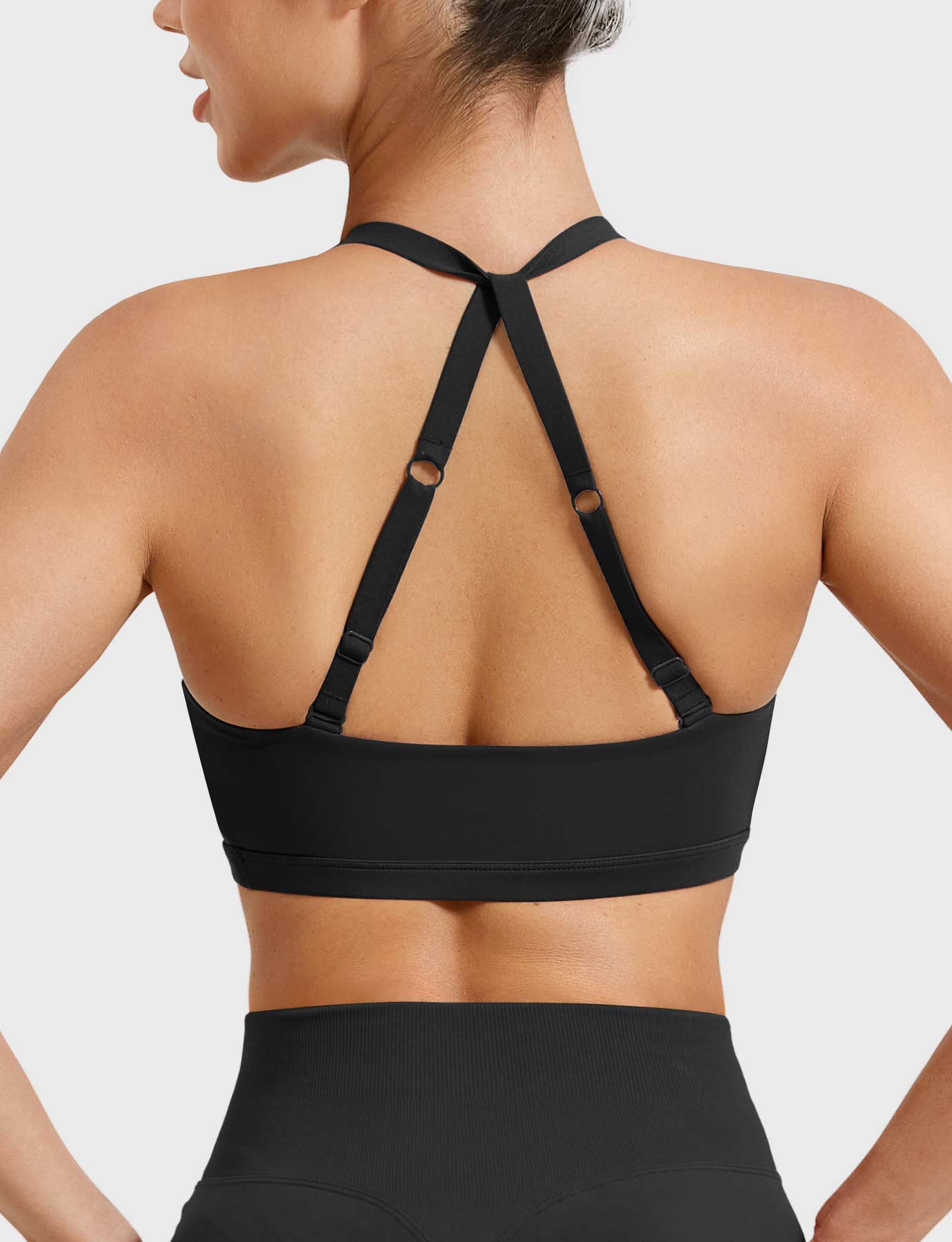 Tebeary Holo Twist Front Sports Bra