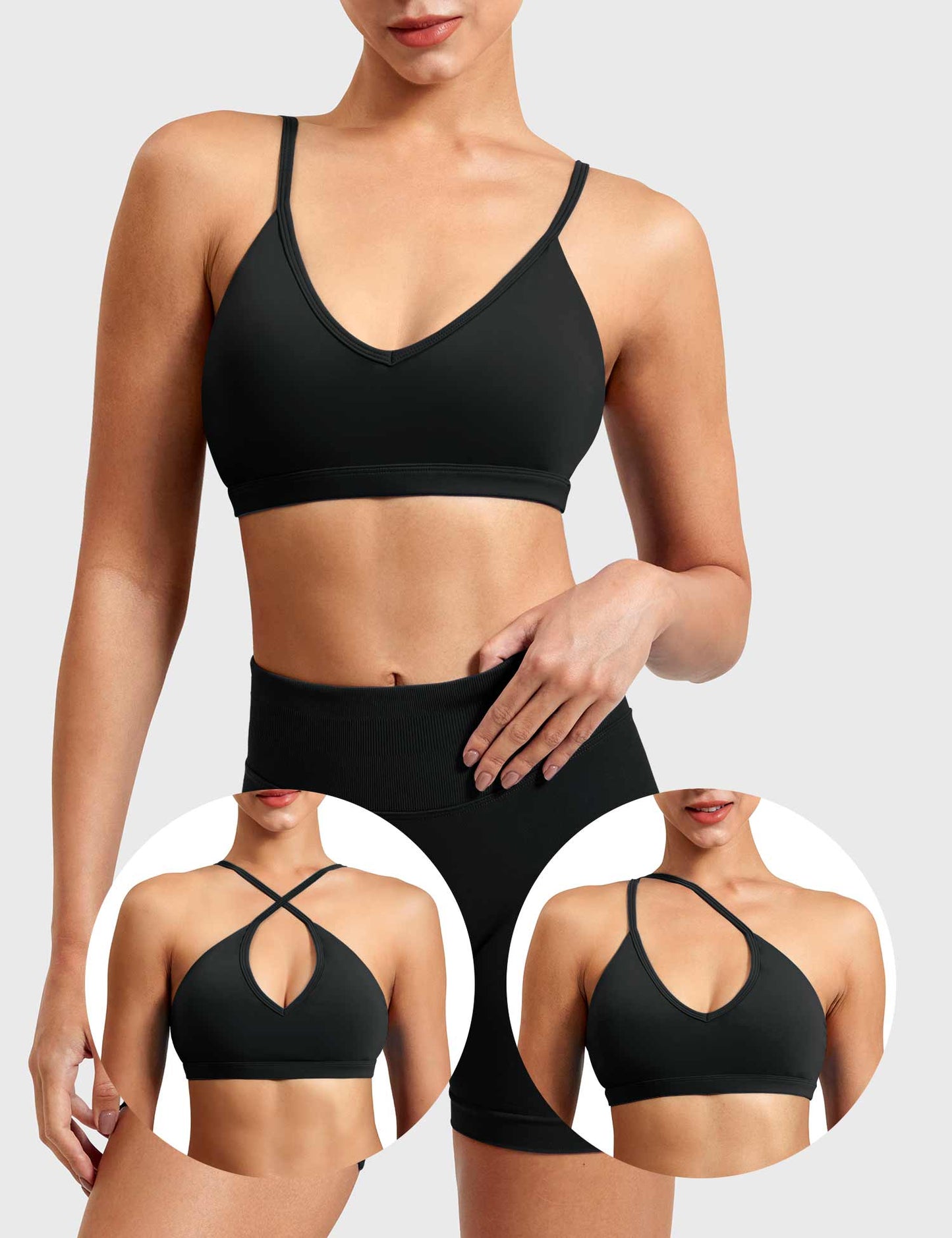 Pilates White Bra