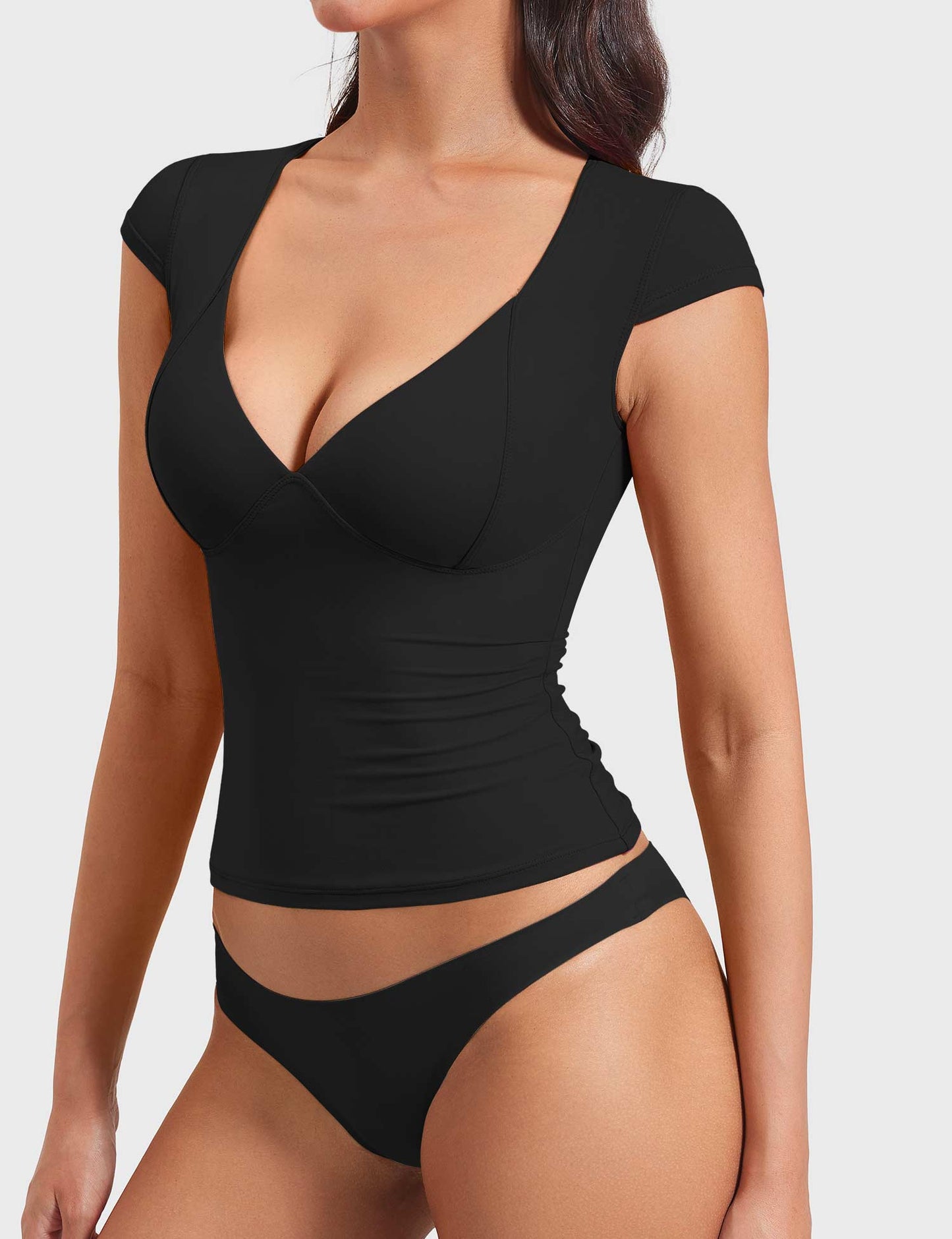 Tebeary V Neck Top