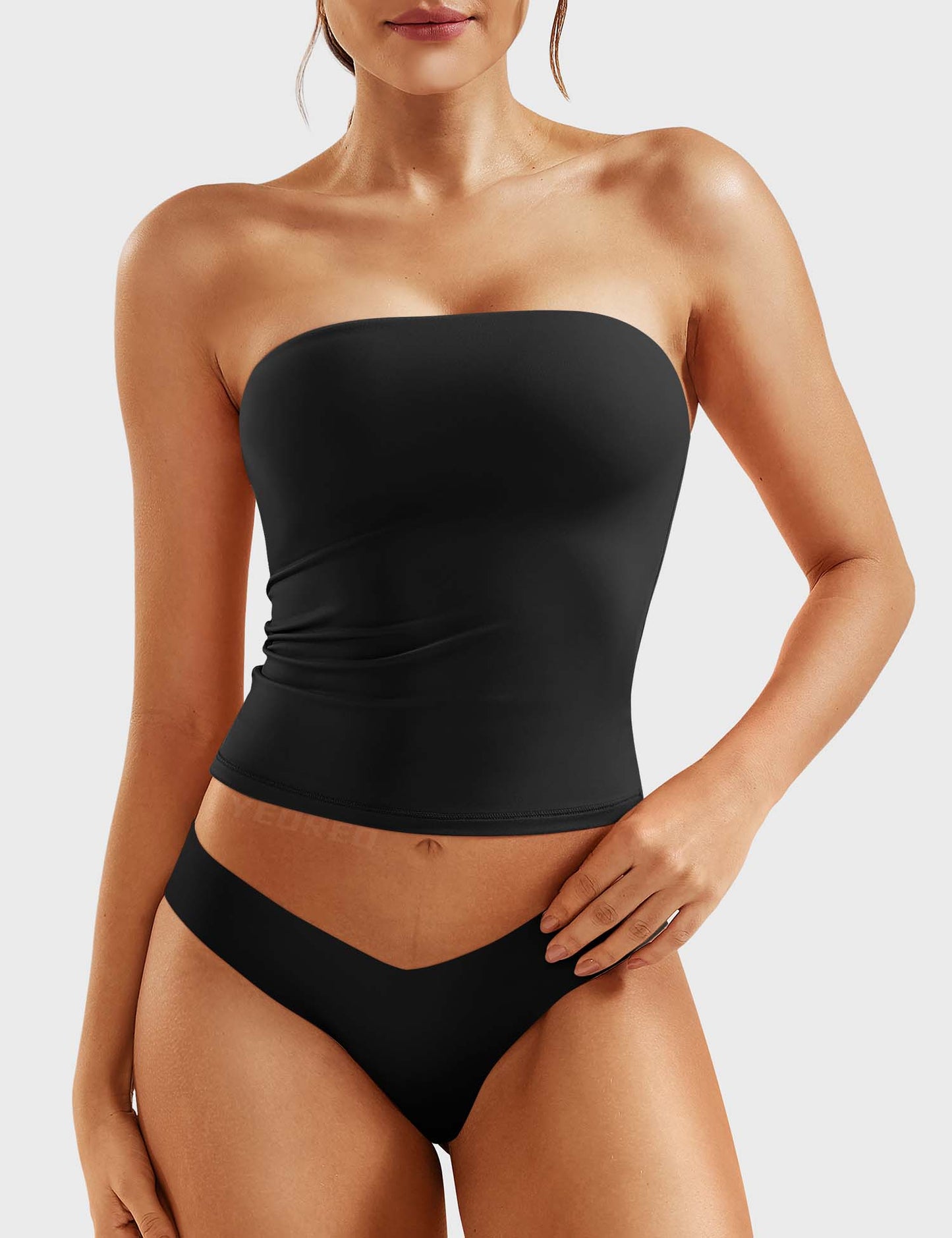 Tebeary Wan Double Lined Tube Top