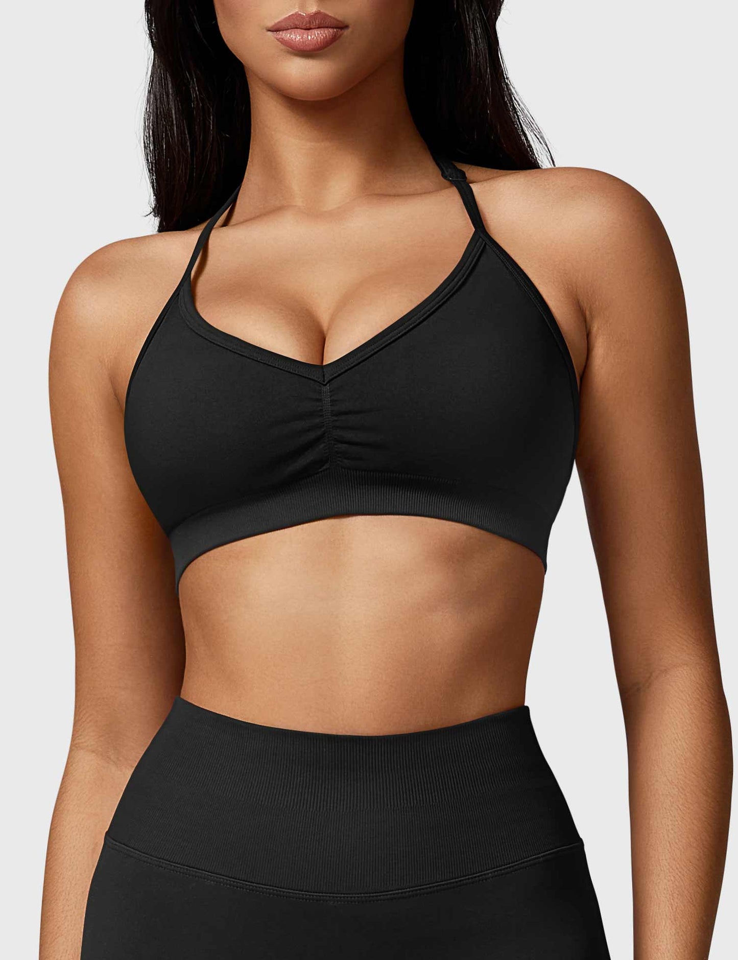 Tebeary Hai Halter Sports Bra