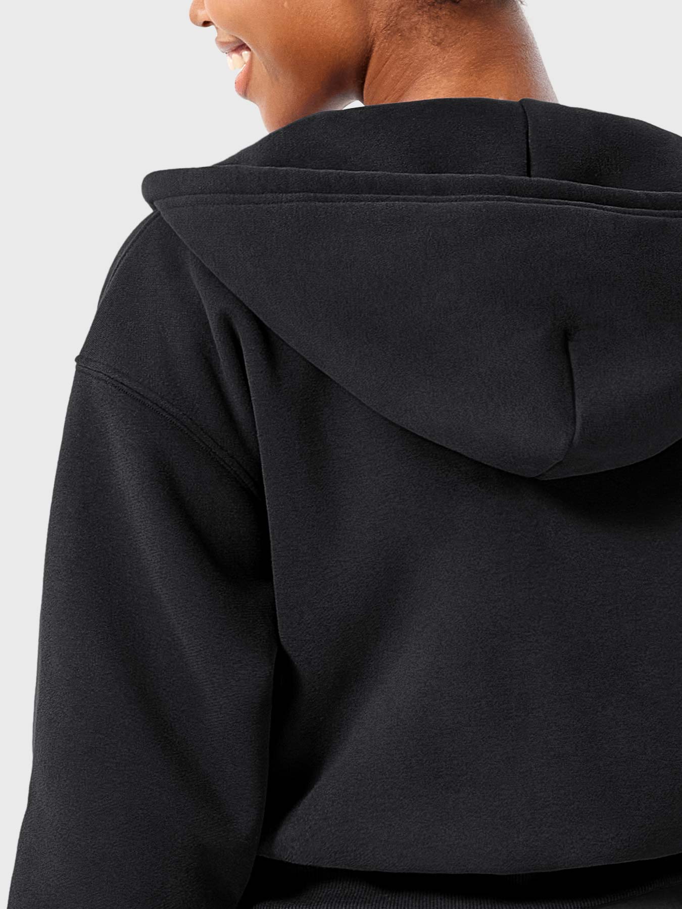 Tebeary Lina Zip Up Fleece Hoodies