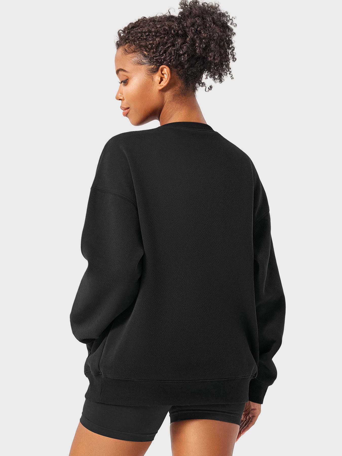 Tebeary Oversized Fleece Sweatshirts