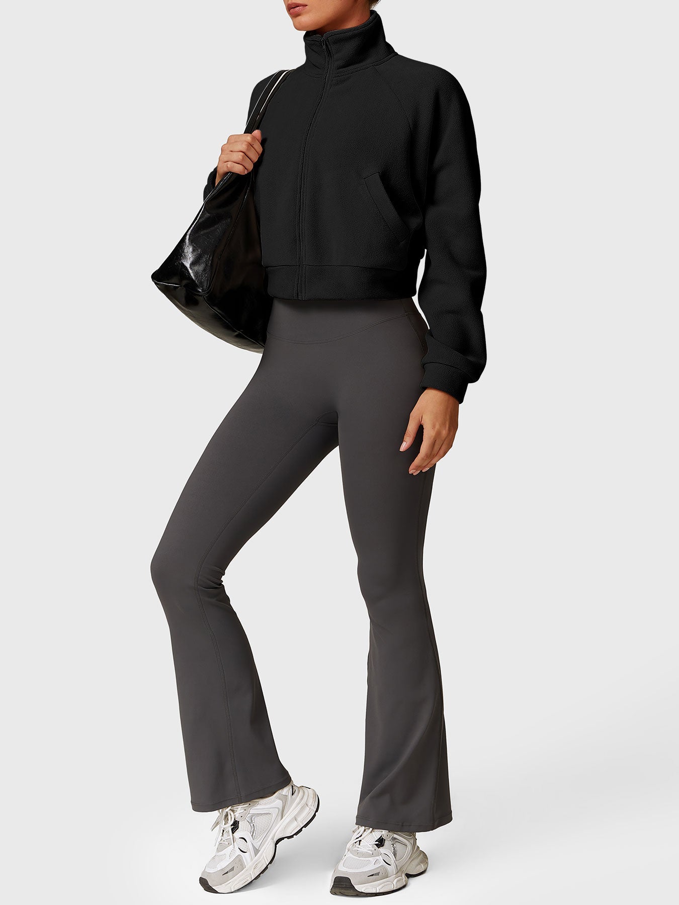 Tebeary Gino Fleece Crop Jacket