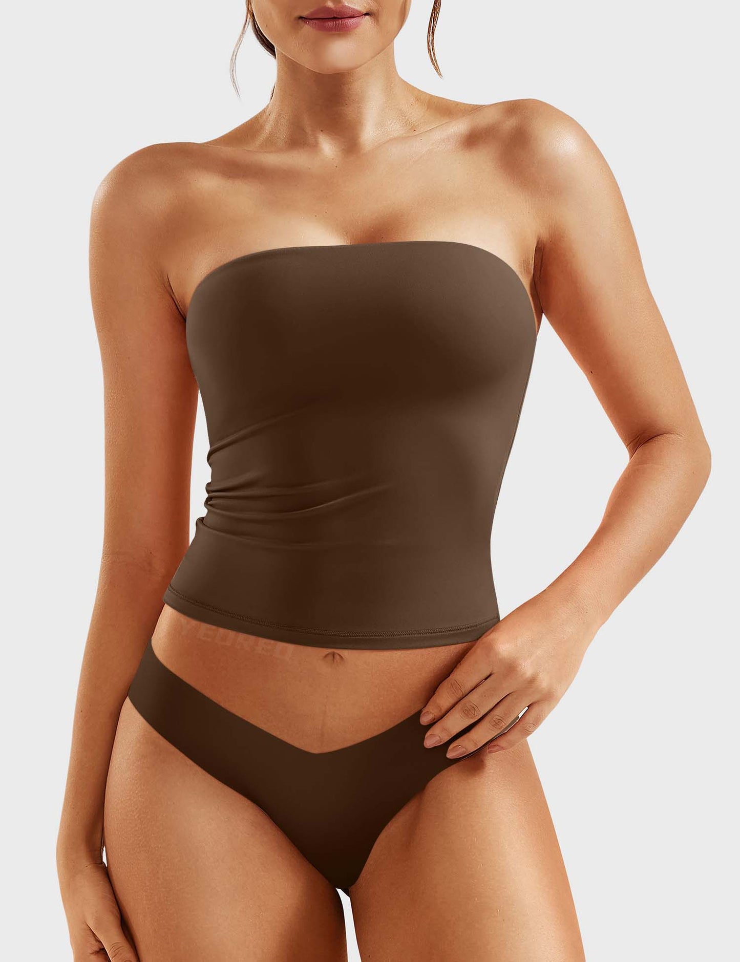 Tebeary Wan Double Lined Tube Top