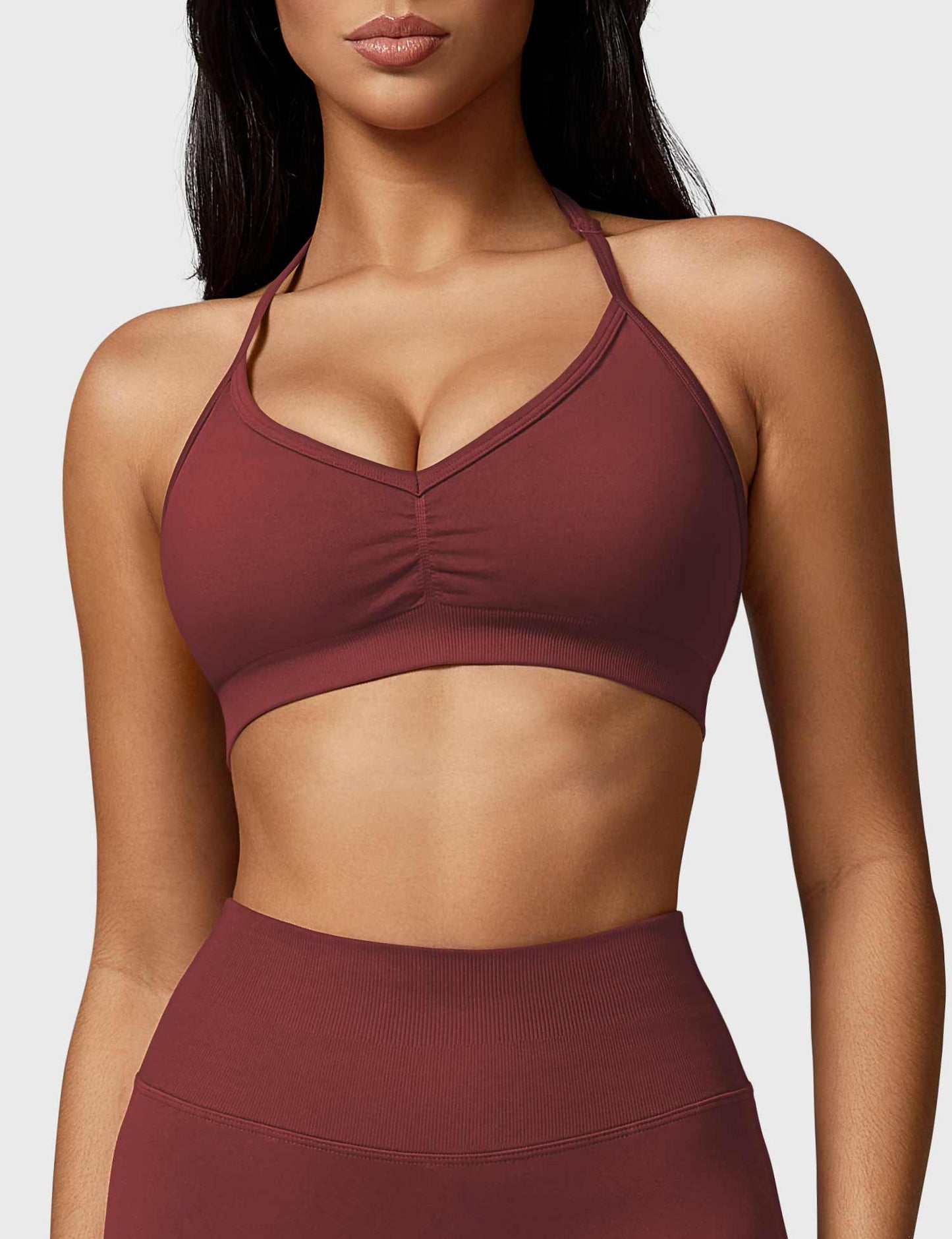 Tebeary Hai Halter Sports Bra
