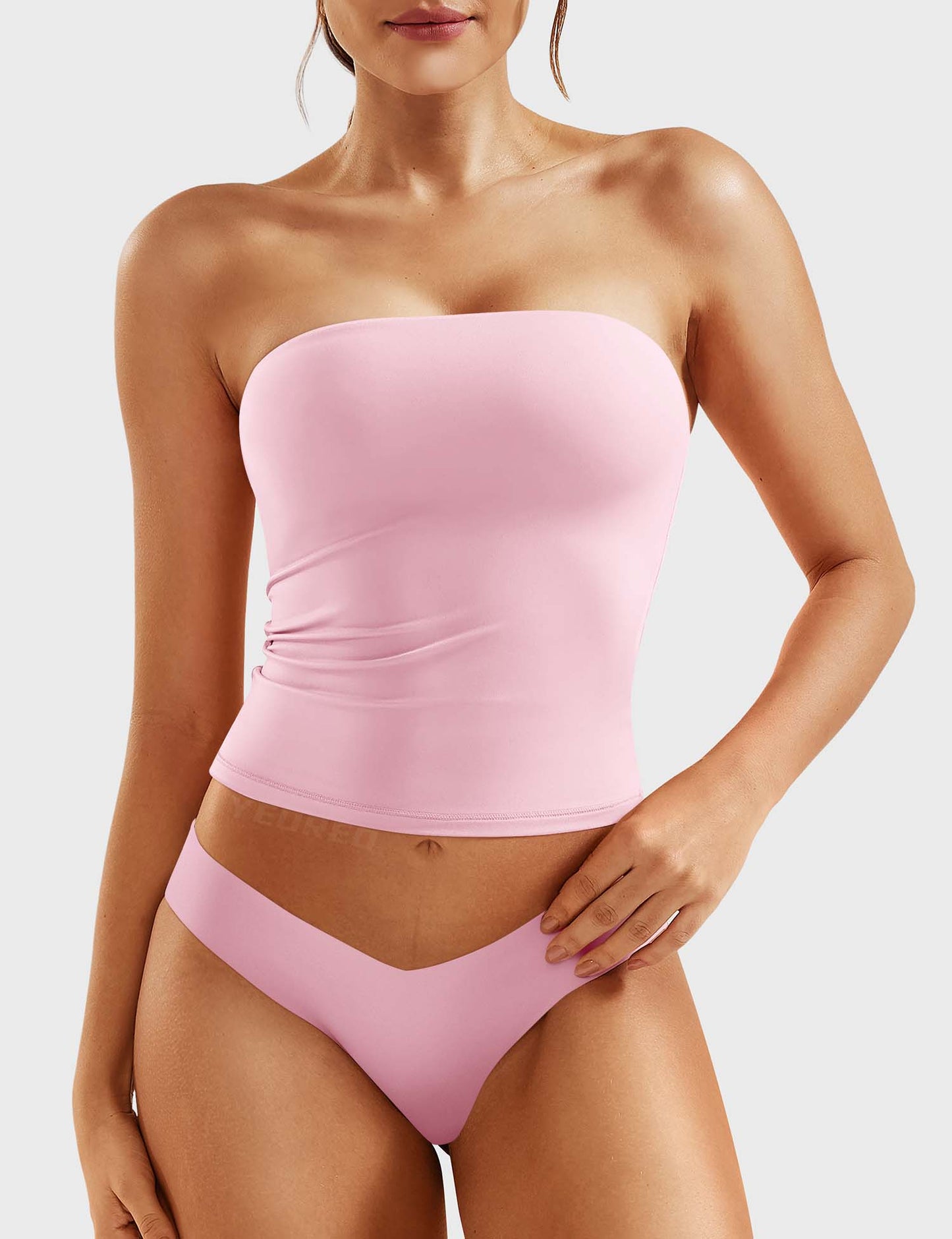 Tebeary Wan Double Lined Tube Top