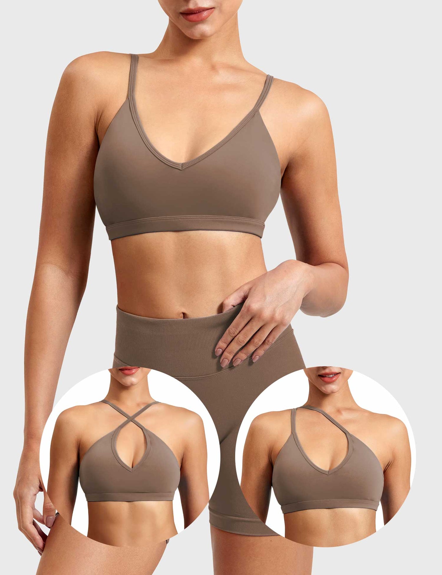 Pilates White Bra
