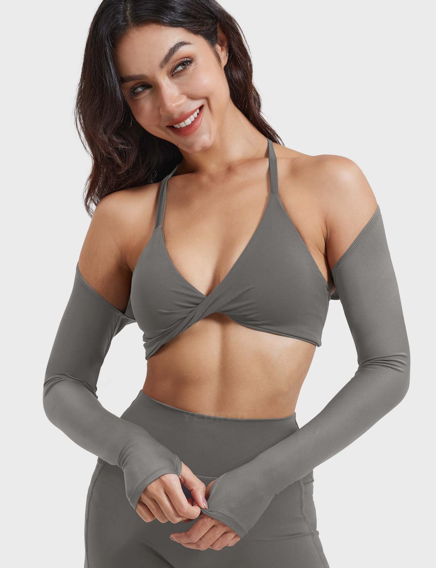 Tebeary Seni Long Sleeve Bolero Shrug