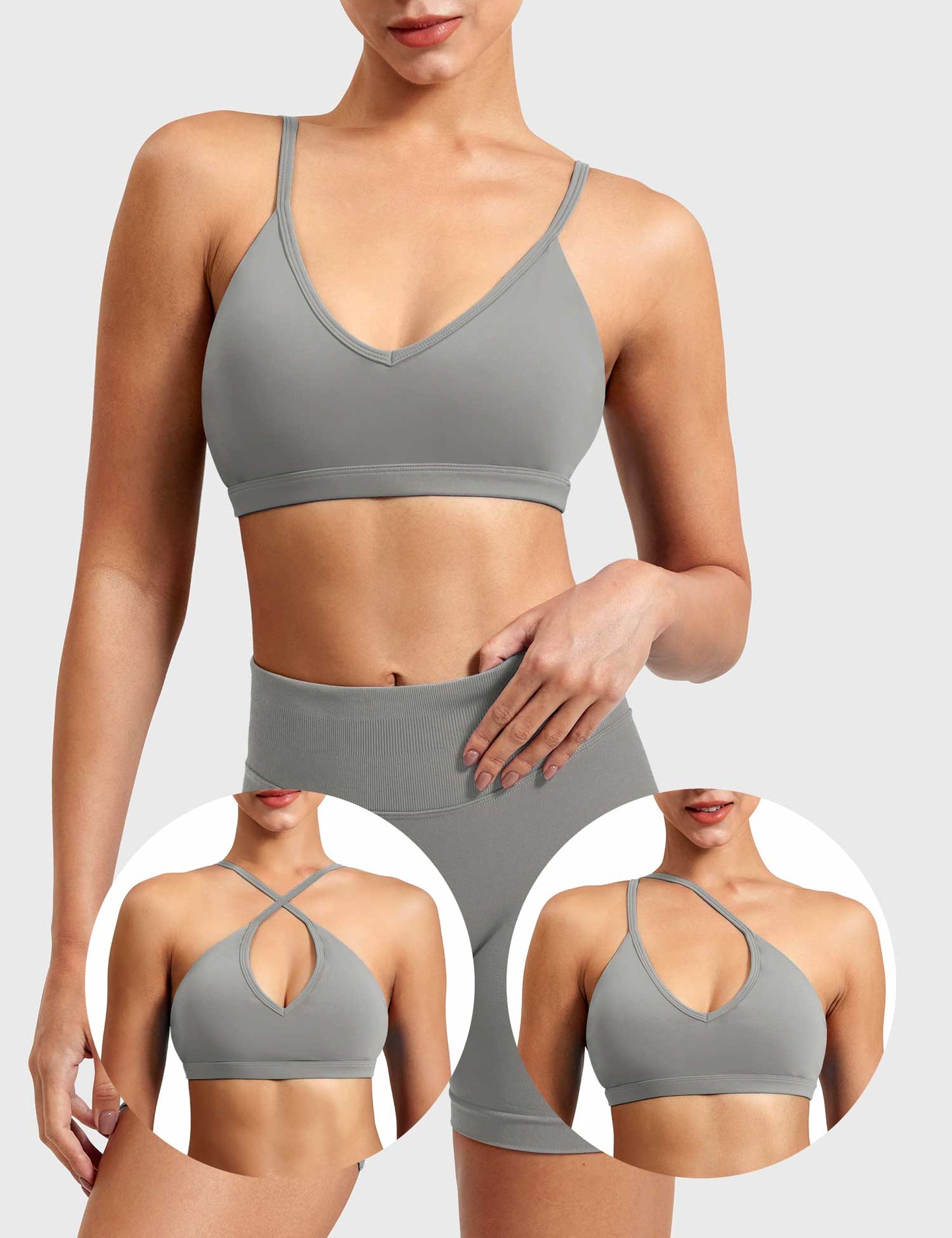 Pilates White Bra