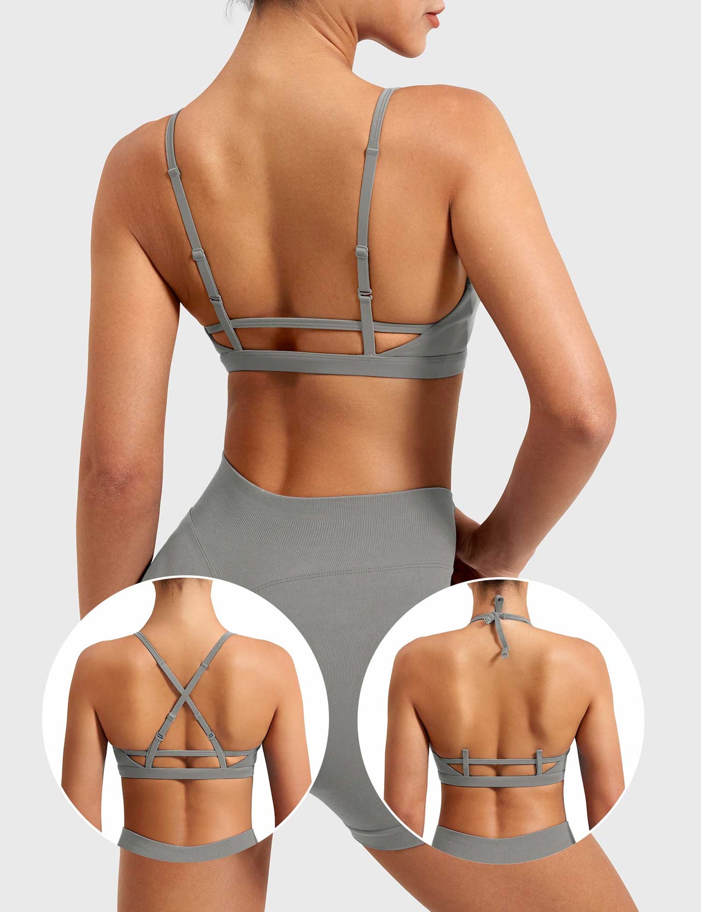 Pilates White Bra