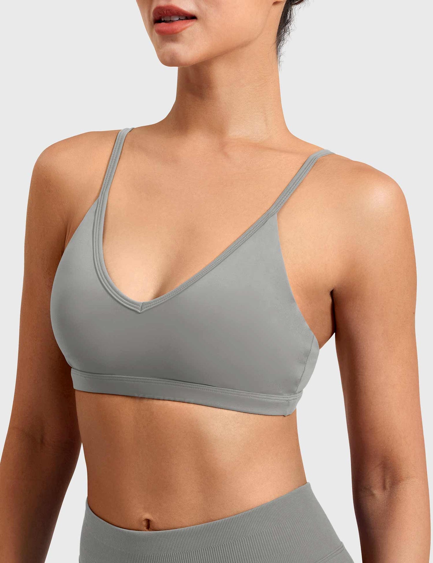 Pilates White Bra