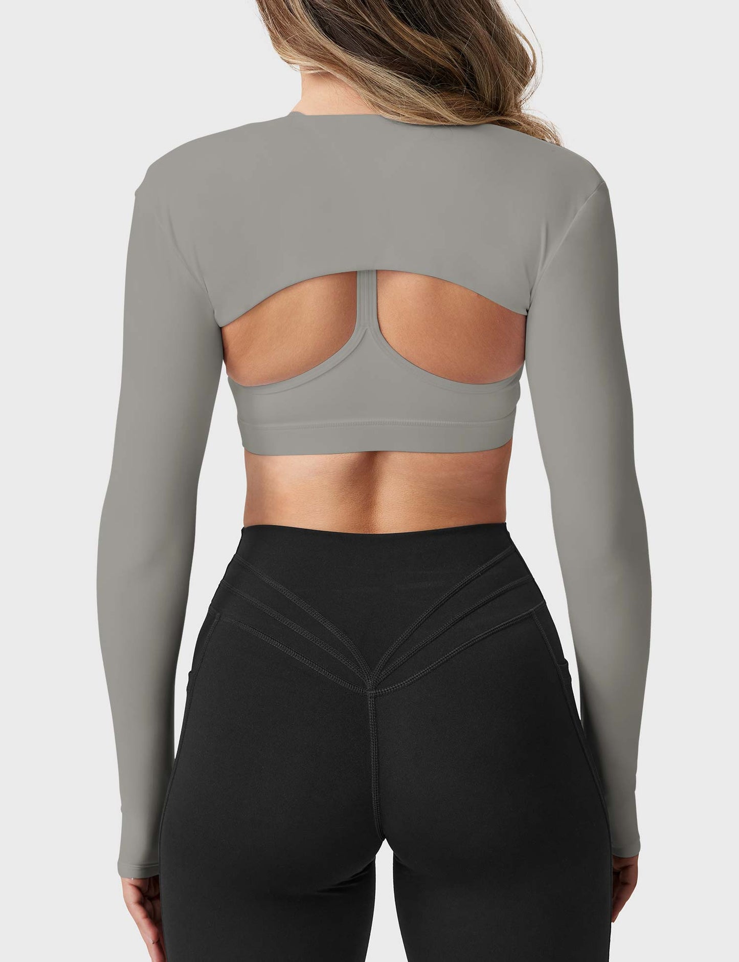 Tebeary Long Sleeve Bolero Shru