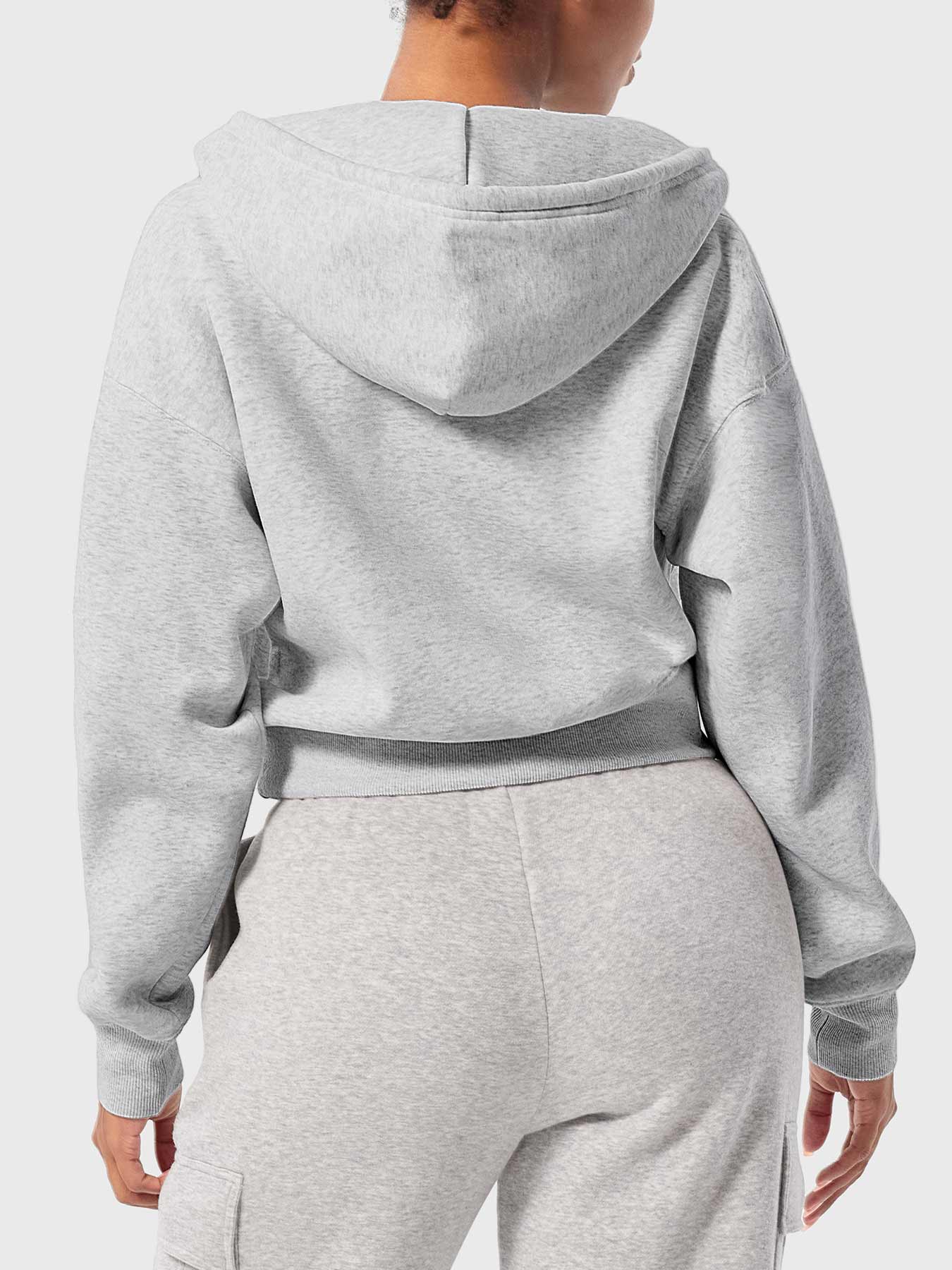 Tebeary Lina Zip Up Fleece Hoodies