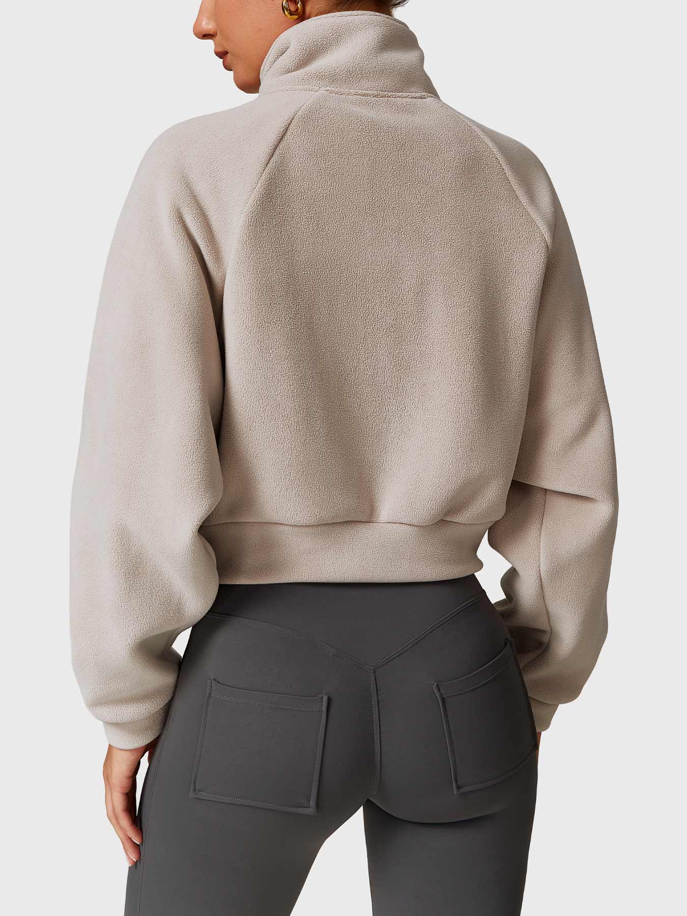 Tebeary Giino Fleece Crop Jacket