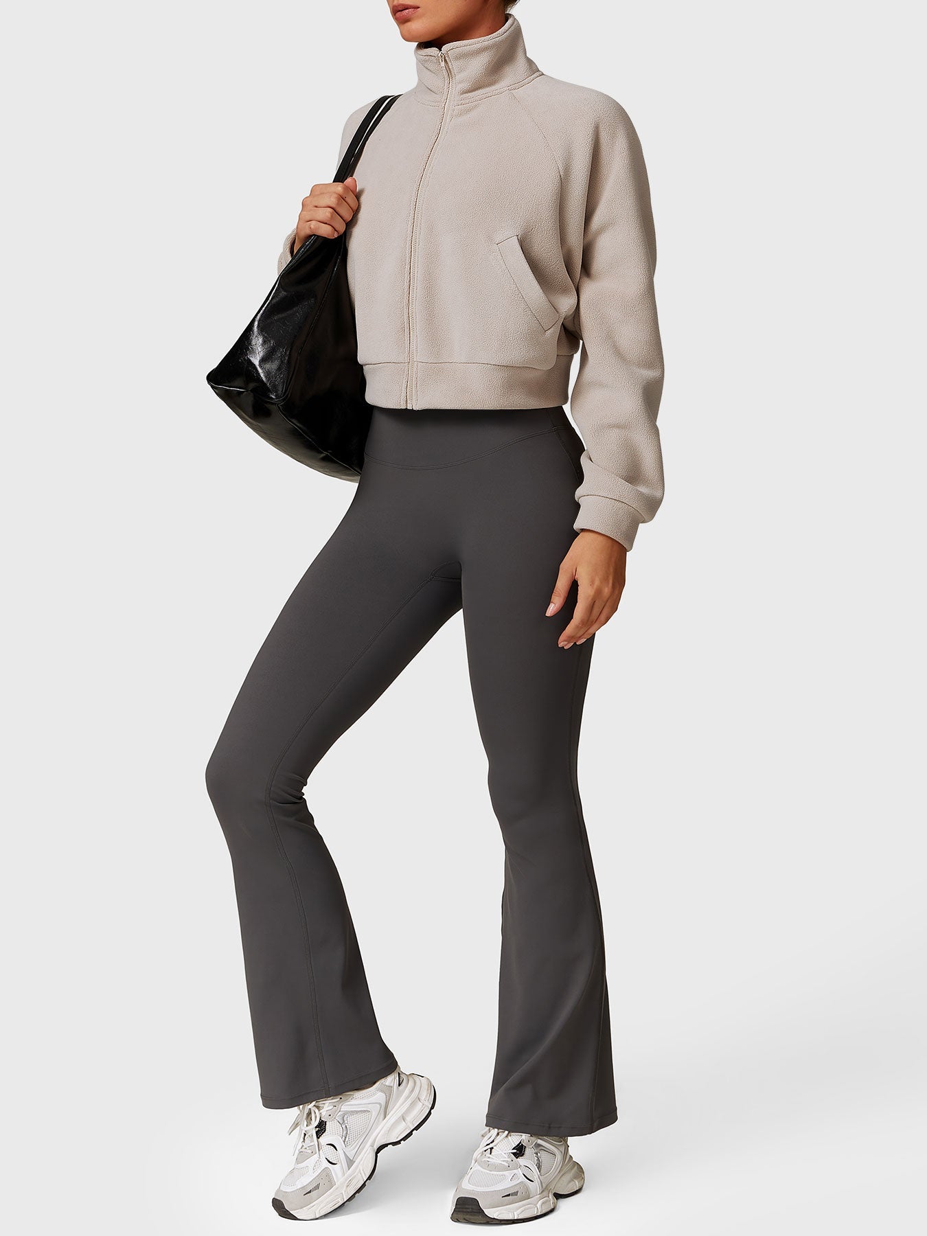 Tebeary Gino Fleece Crop Jacket
