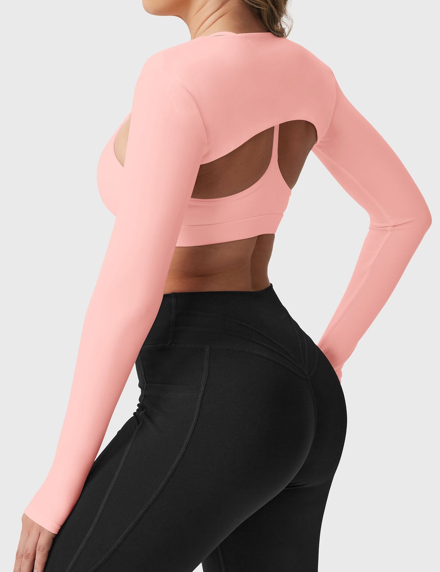 Tebeary Long Sleeve Bolero Shru