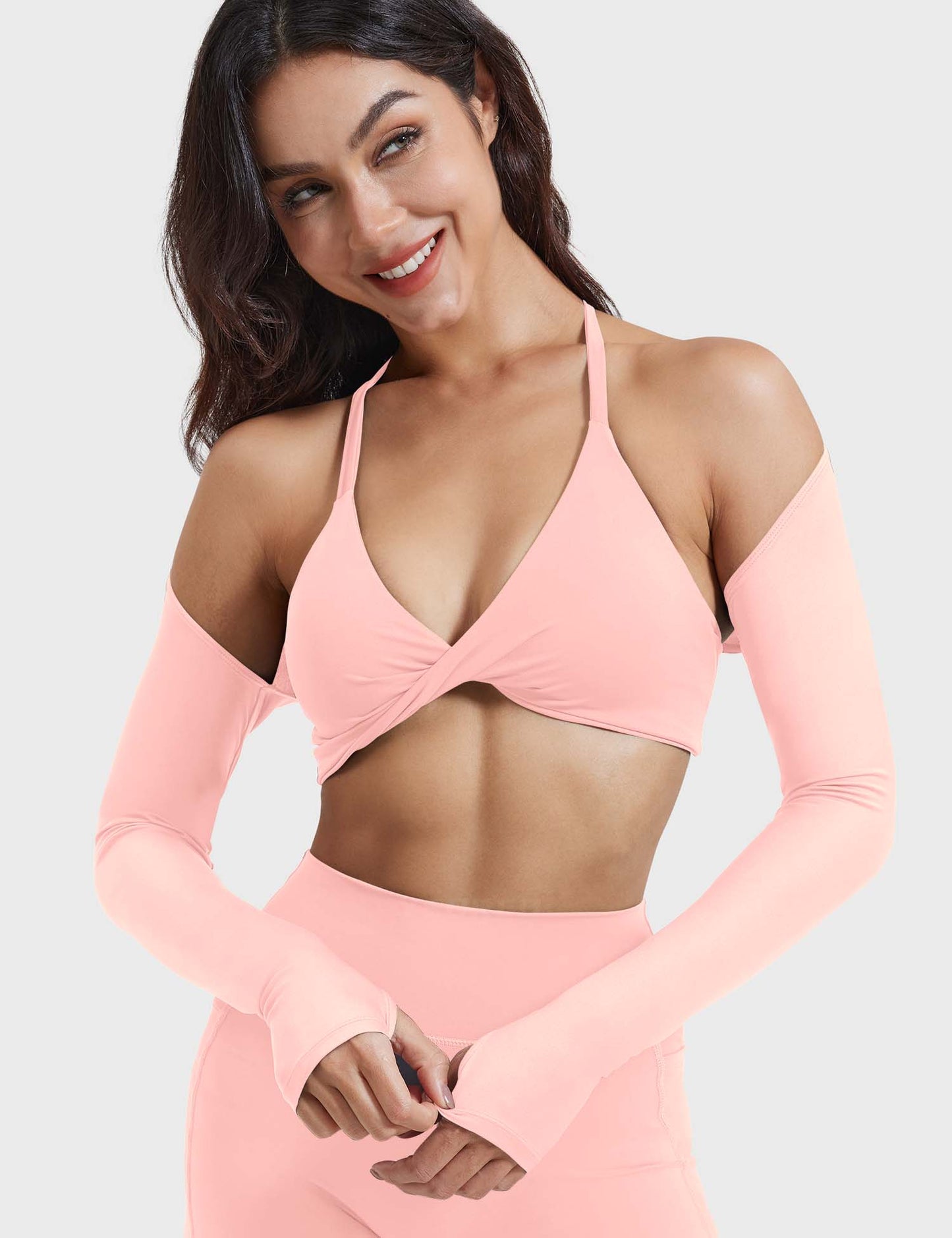 Tebeary Seni Long Sleeve Bolero Shrug