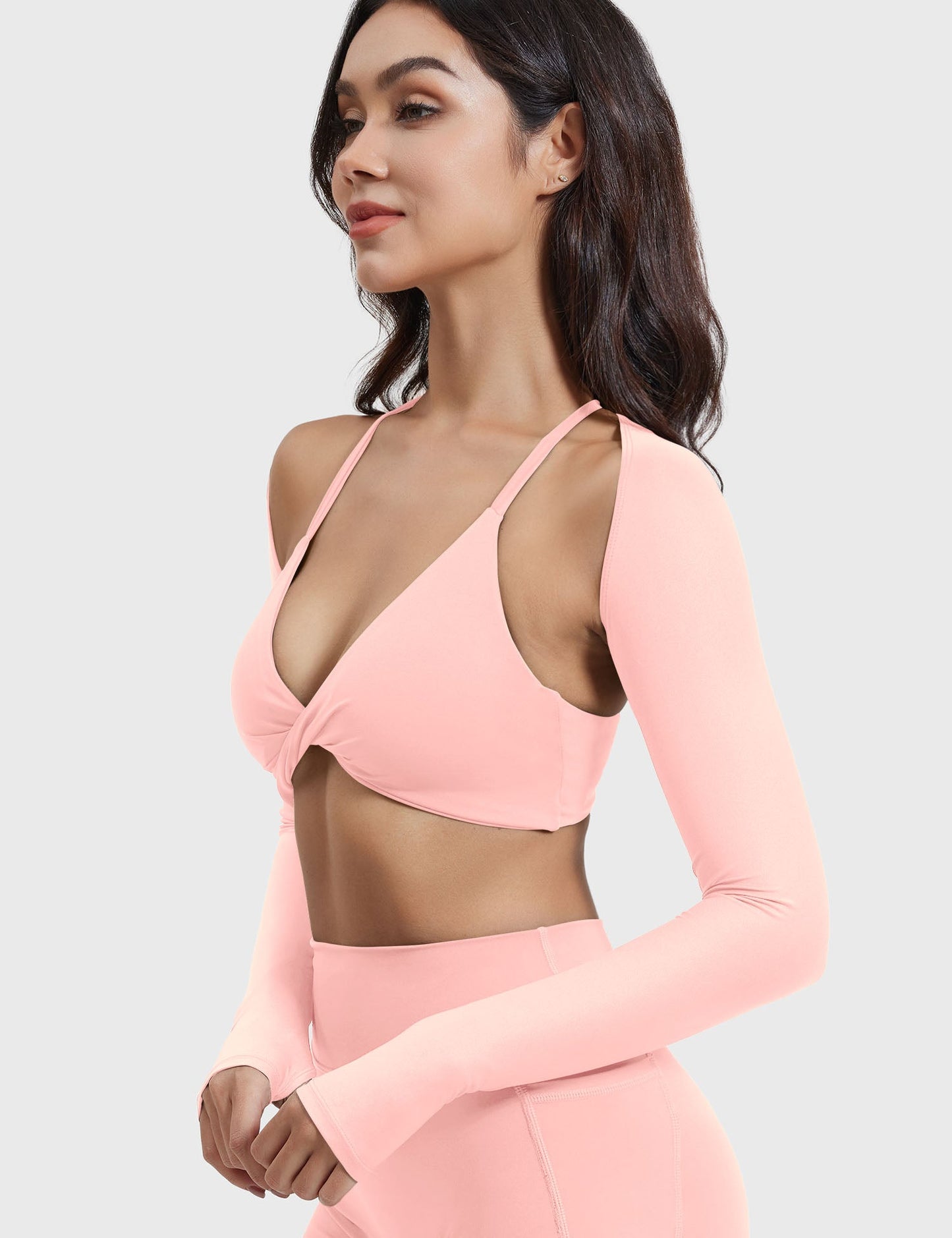Tebeary Seni Long Sleeve Bolero Shrug