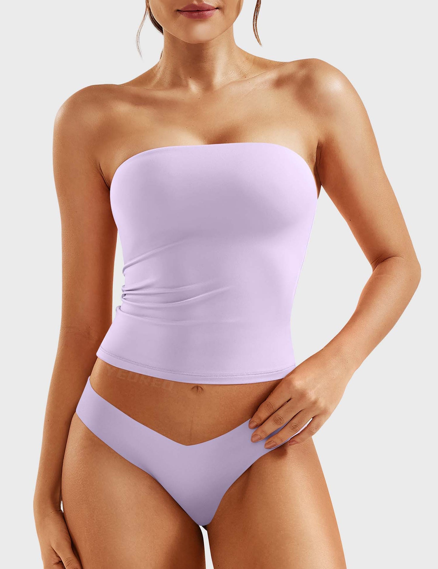 Tebeary Wan Double Lined Tube Top