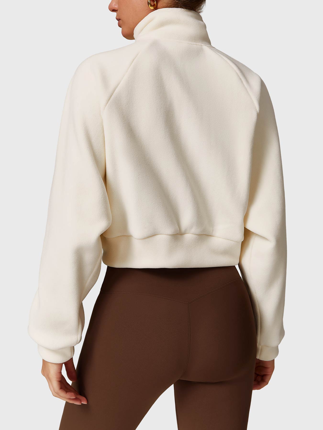 Tebeary Giino Fleece Crop Jacket