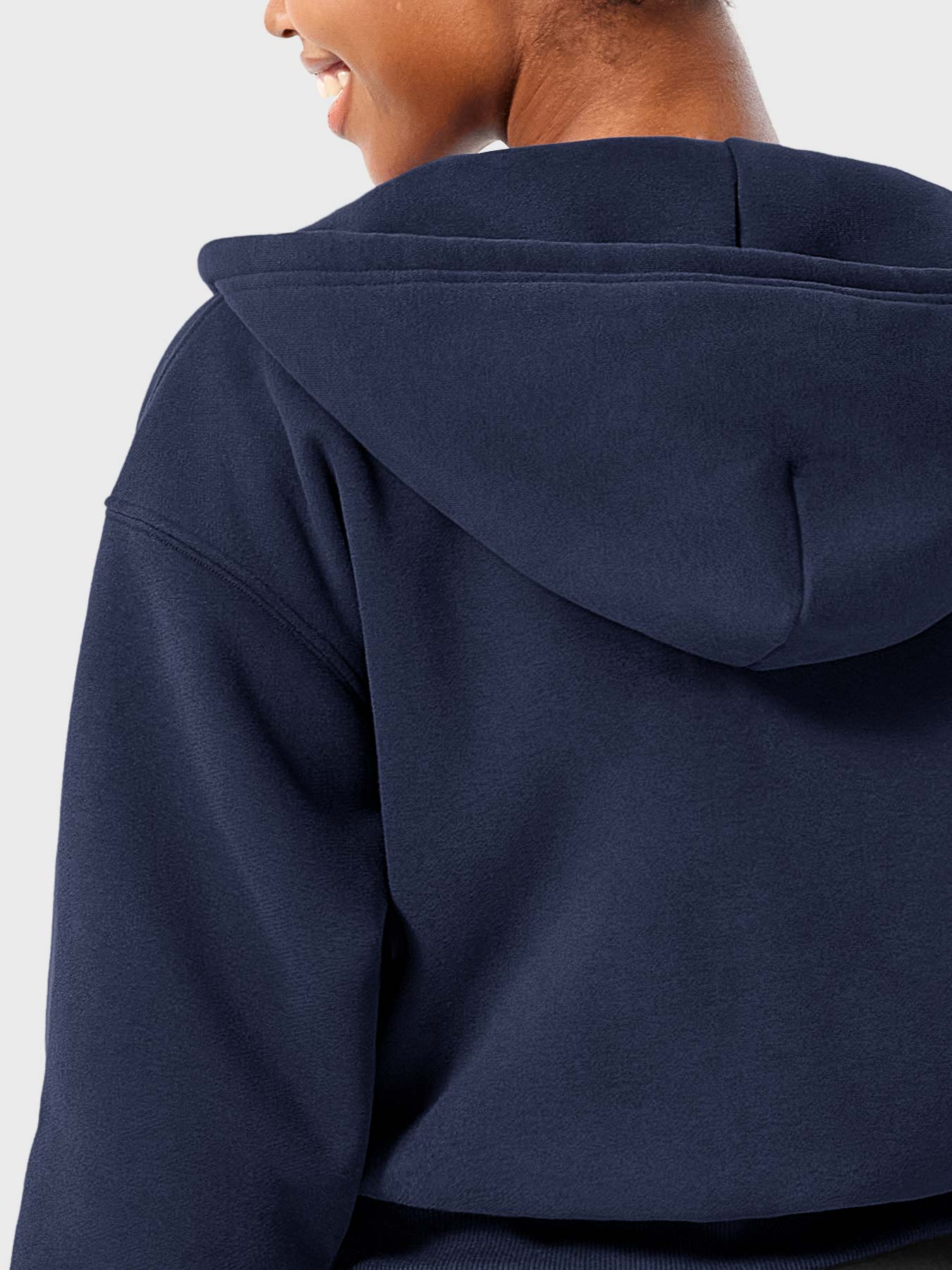 Tebeary Lina Zip Up Fleece Hoodies
