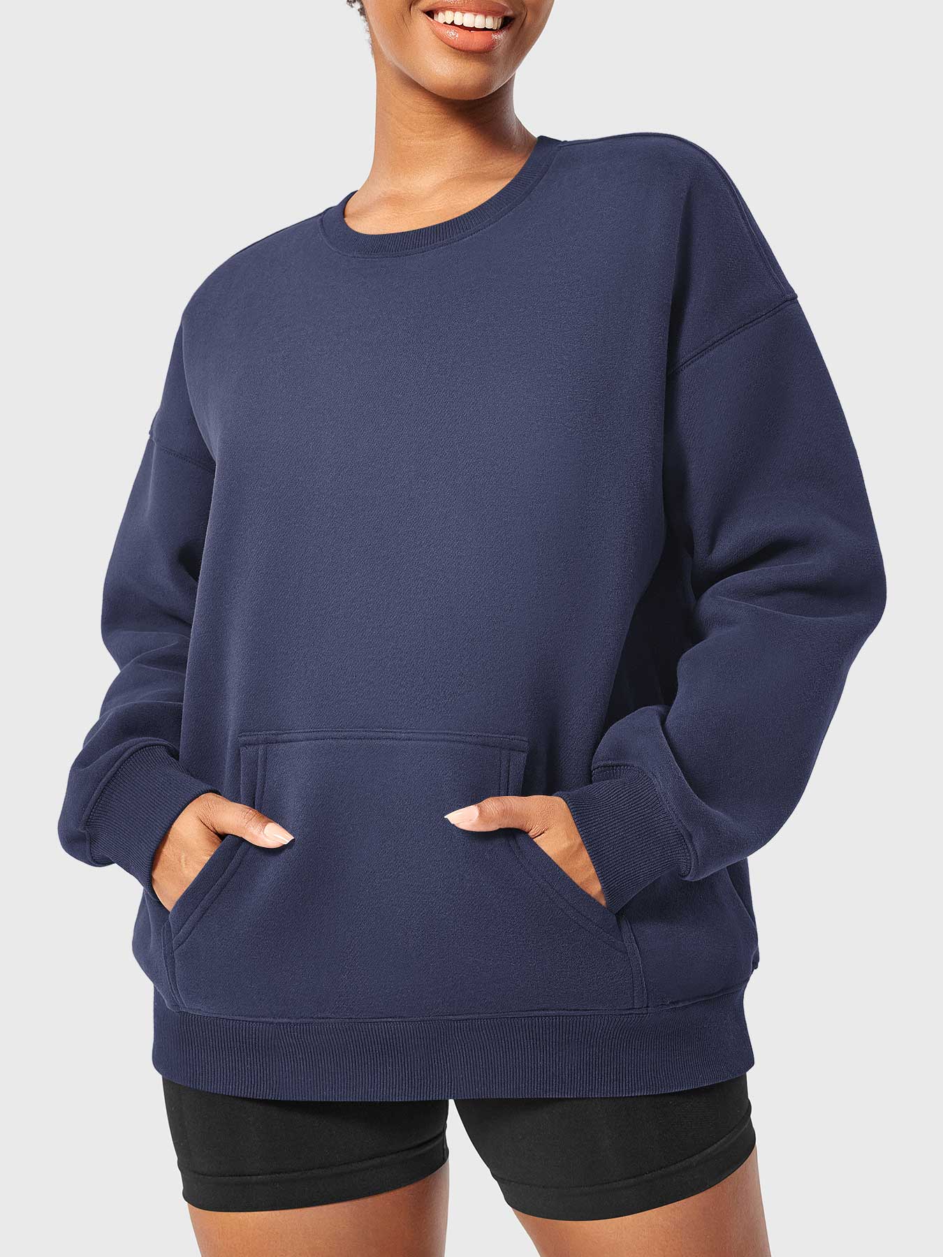 Tebeary Oversized Fleece Sweatshirts