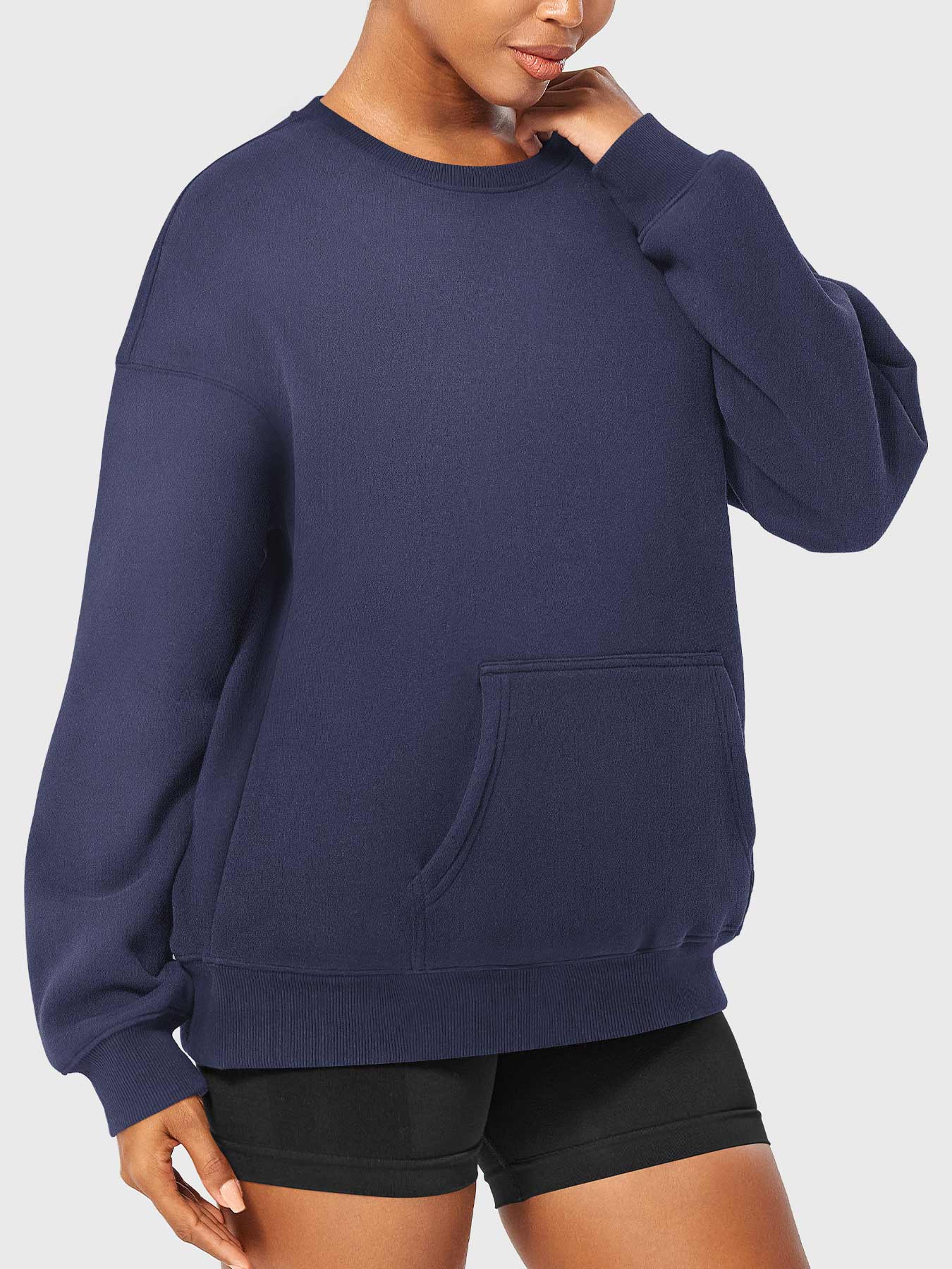 Tebeary Oversized Fleece Sweatshirts