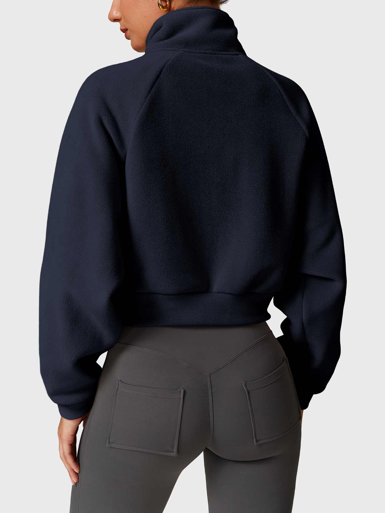 Tebeary Gino Fleece Crop Jacket