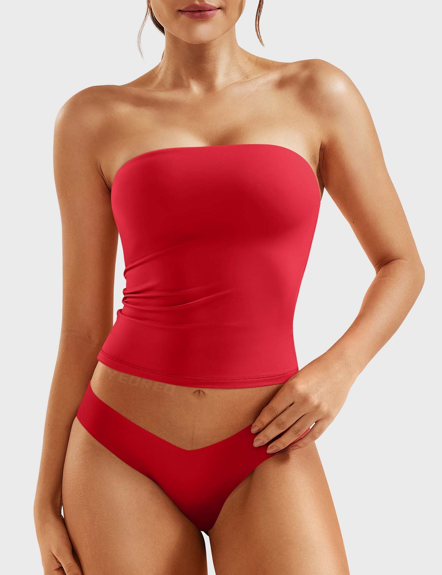 Tebeary Wan Double Lined Tube Top