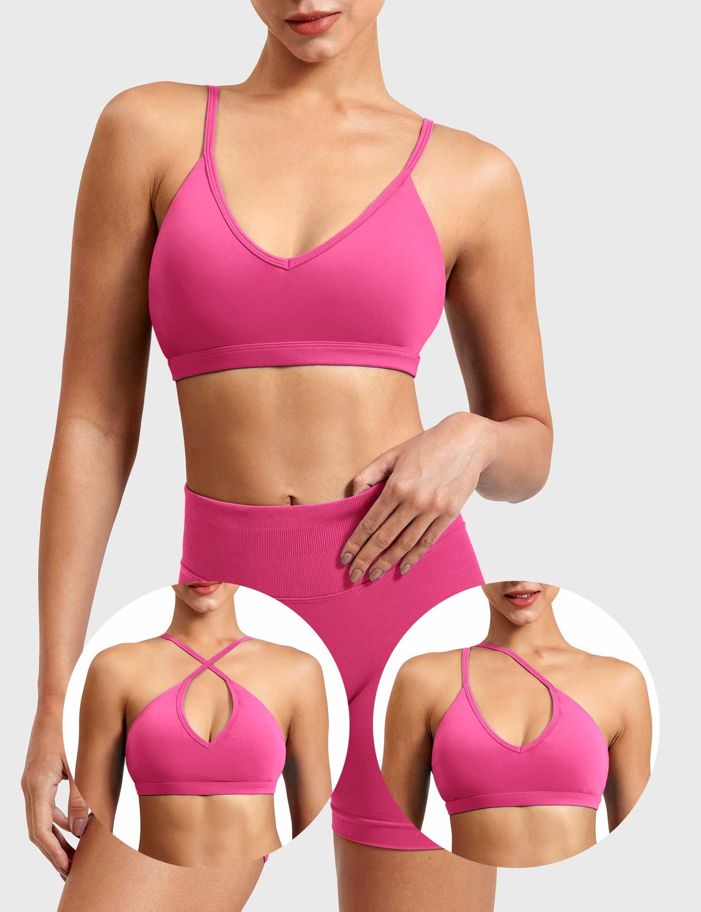 Pilates White Bra
