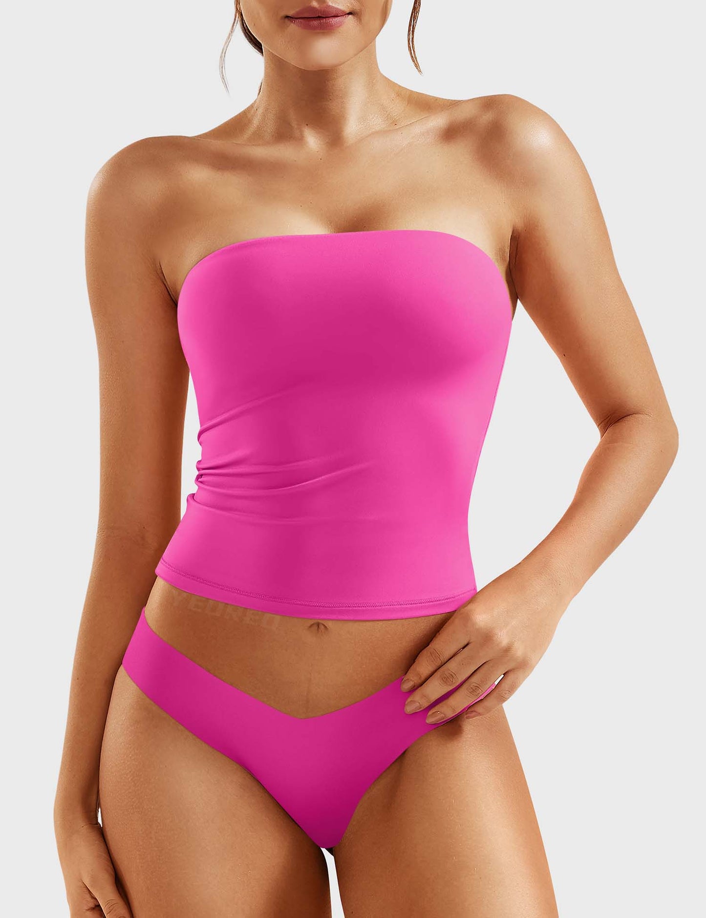 Tebeary Wan Double Lined Tube Top
