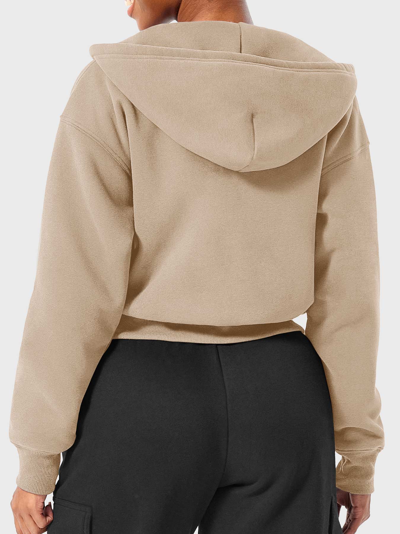Tebeary Lina Zip Up Fleece Hoodies