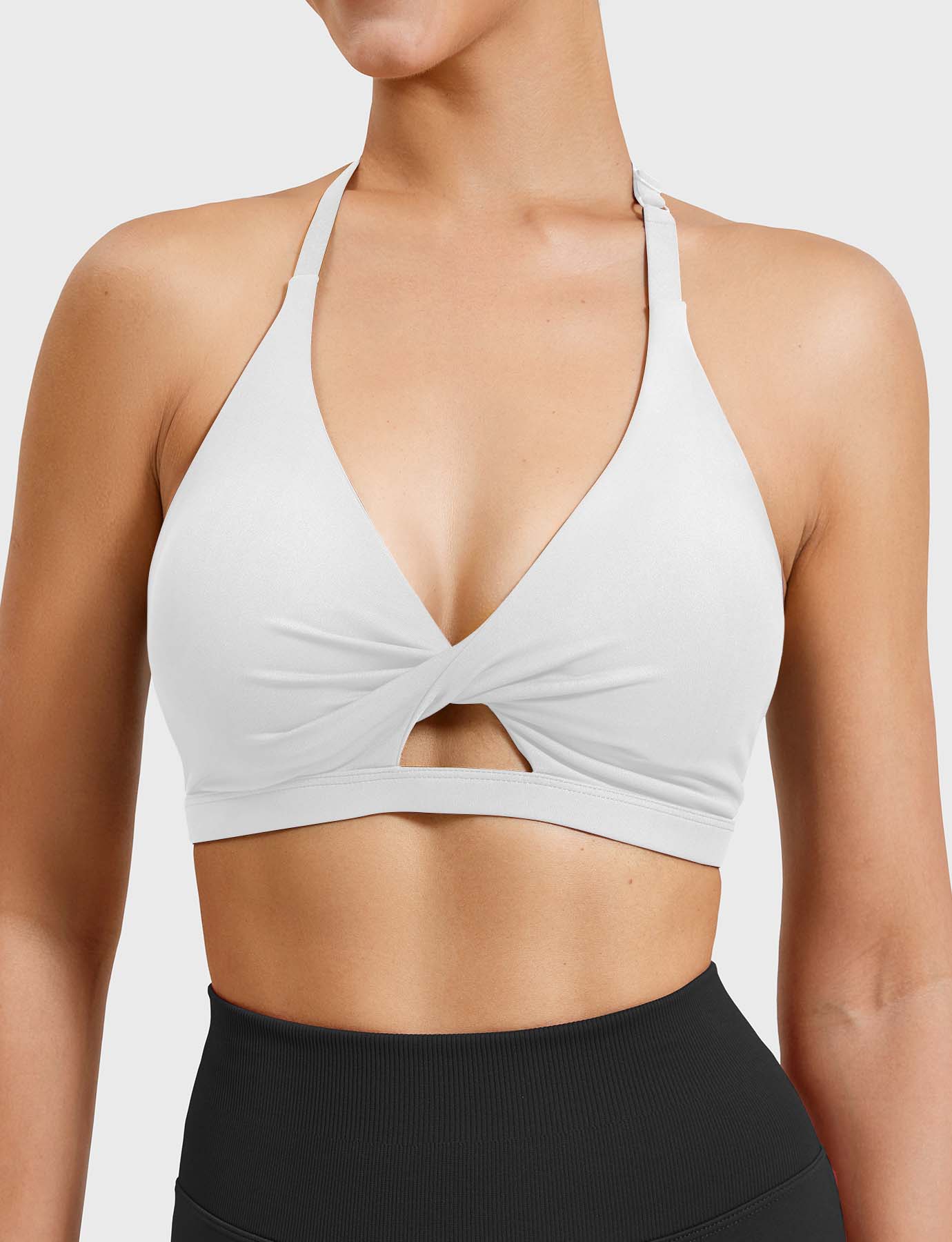 Tebeary Holo Twist Front Sports Bra