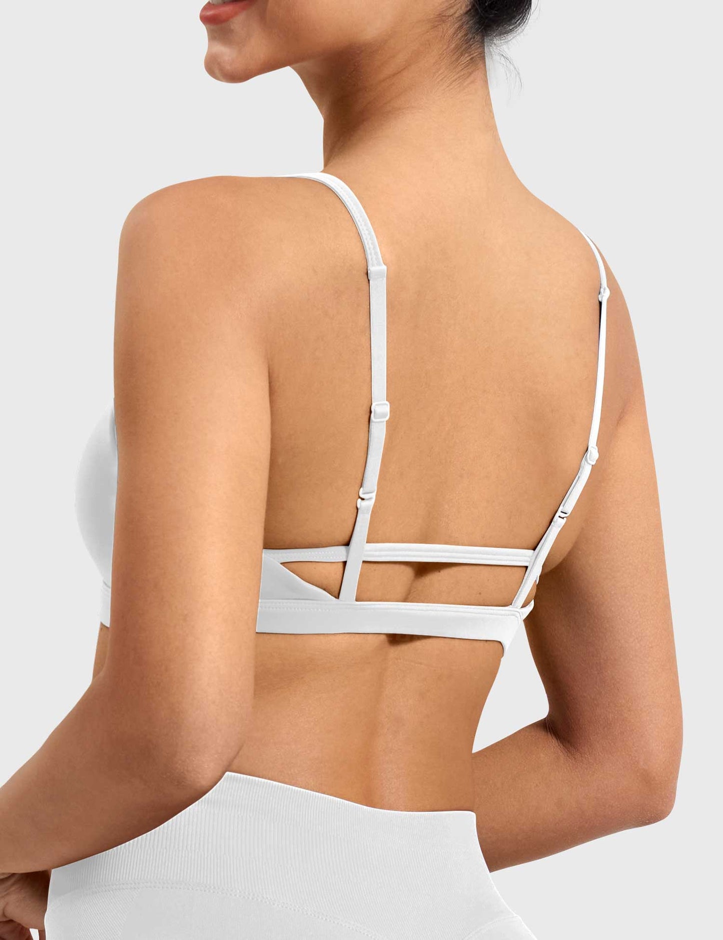 Pilates White Bra