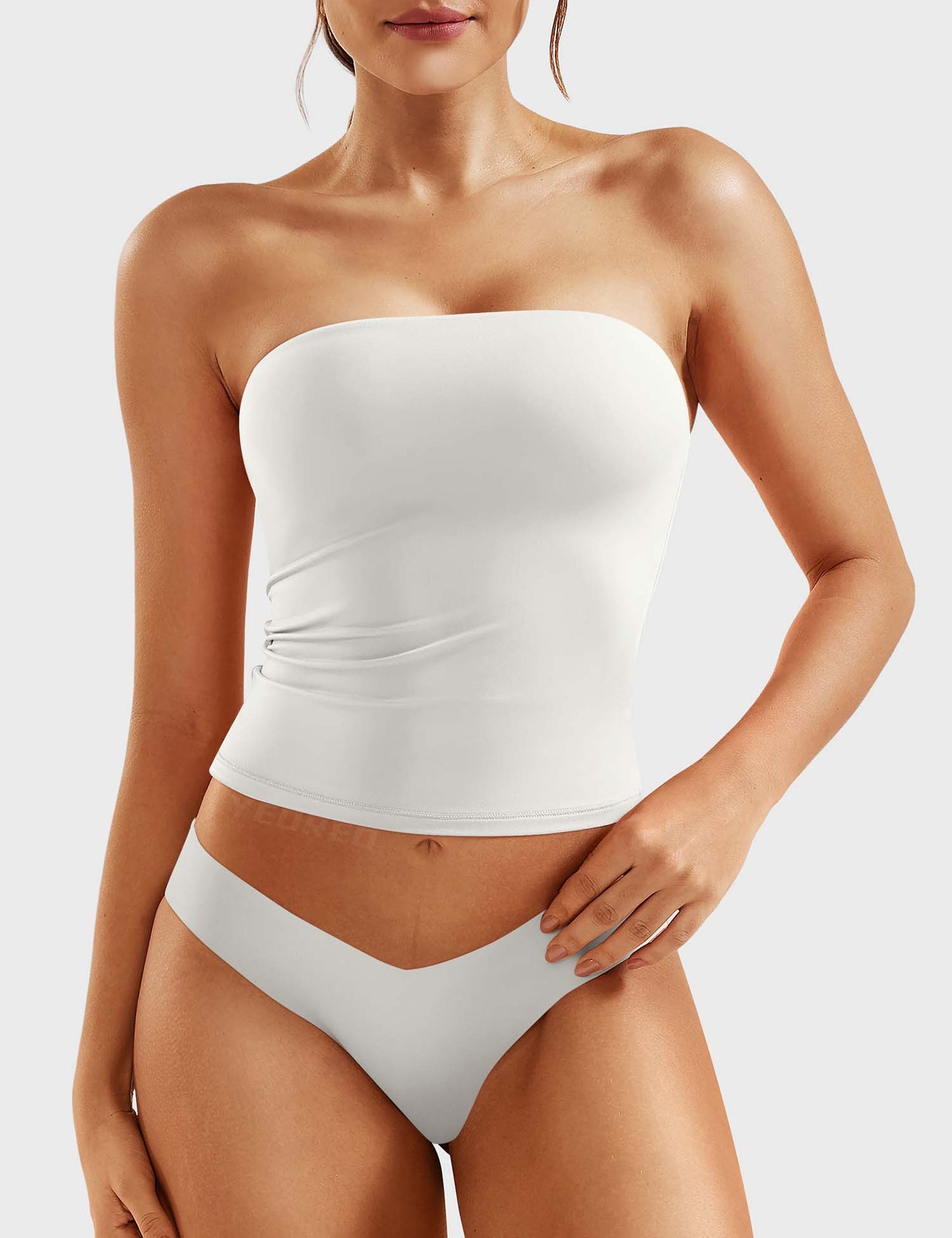 Tebeary Wan Double Lined Tube Top