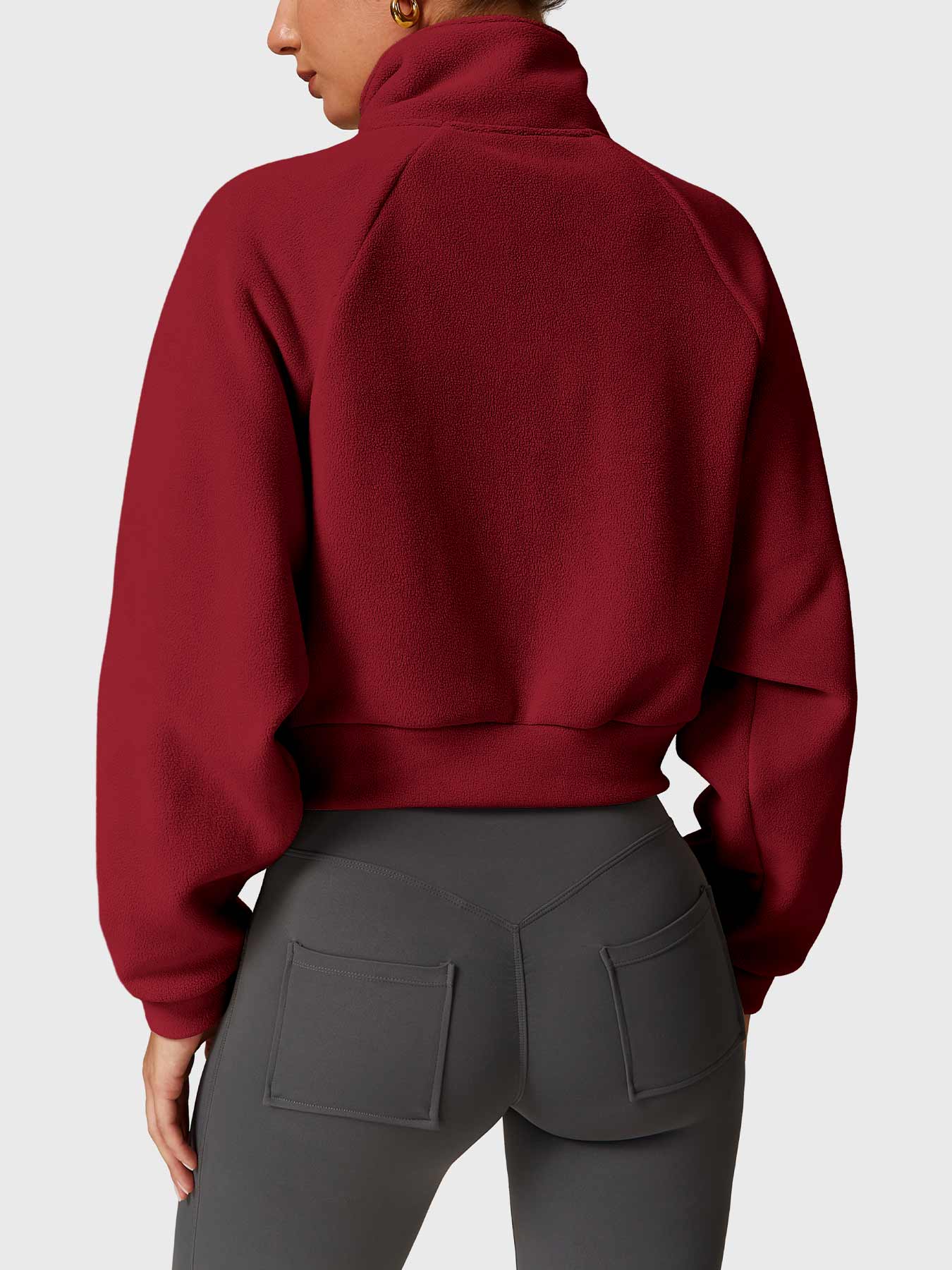 Tebeary Giino Fleece Crop Jacket