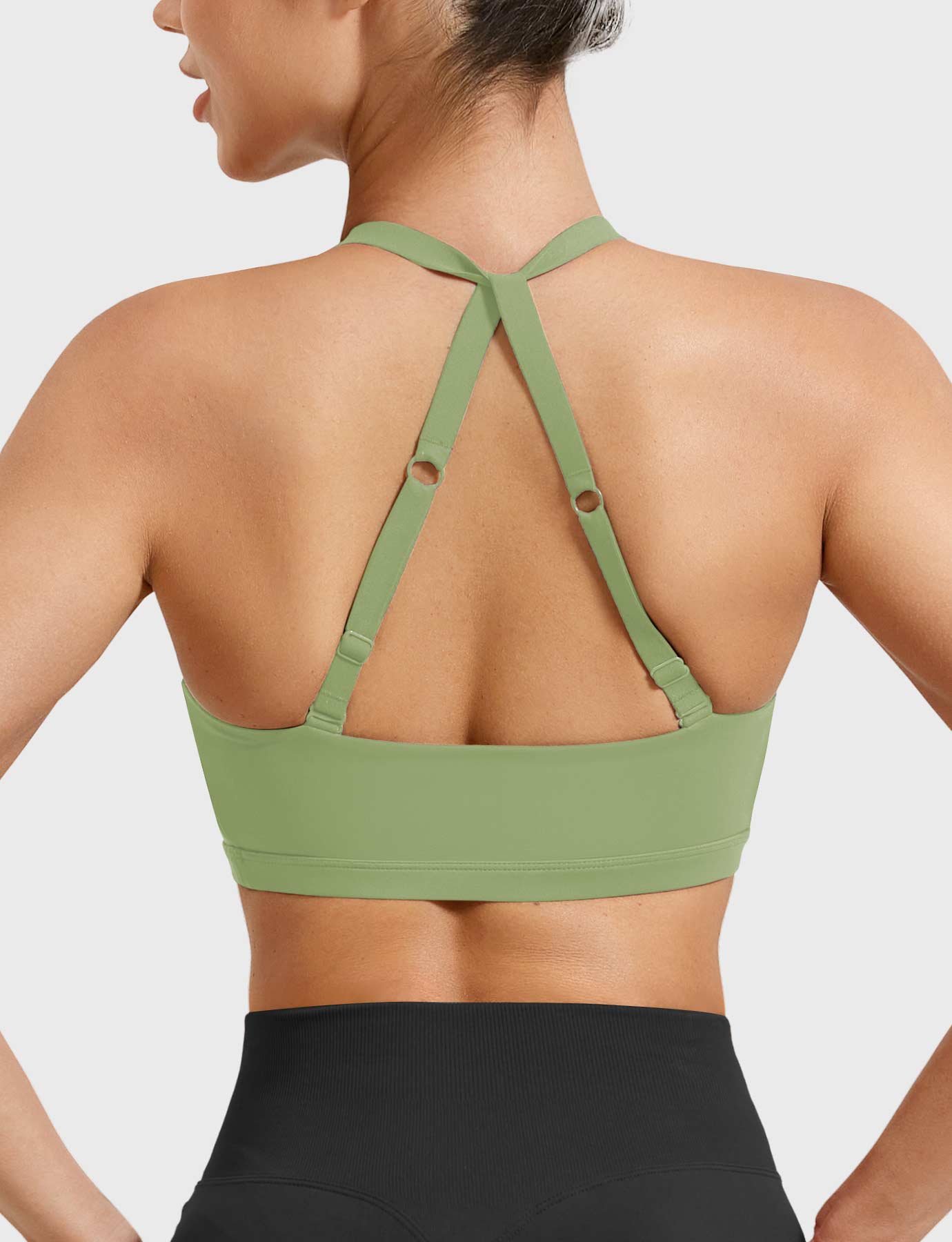 Tebeary Holo Twist Front Sports Bra